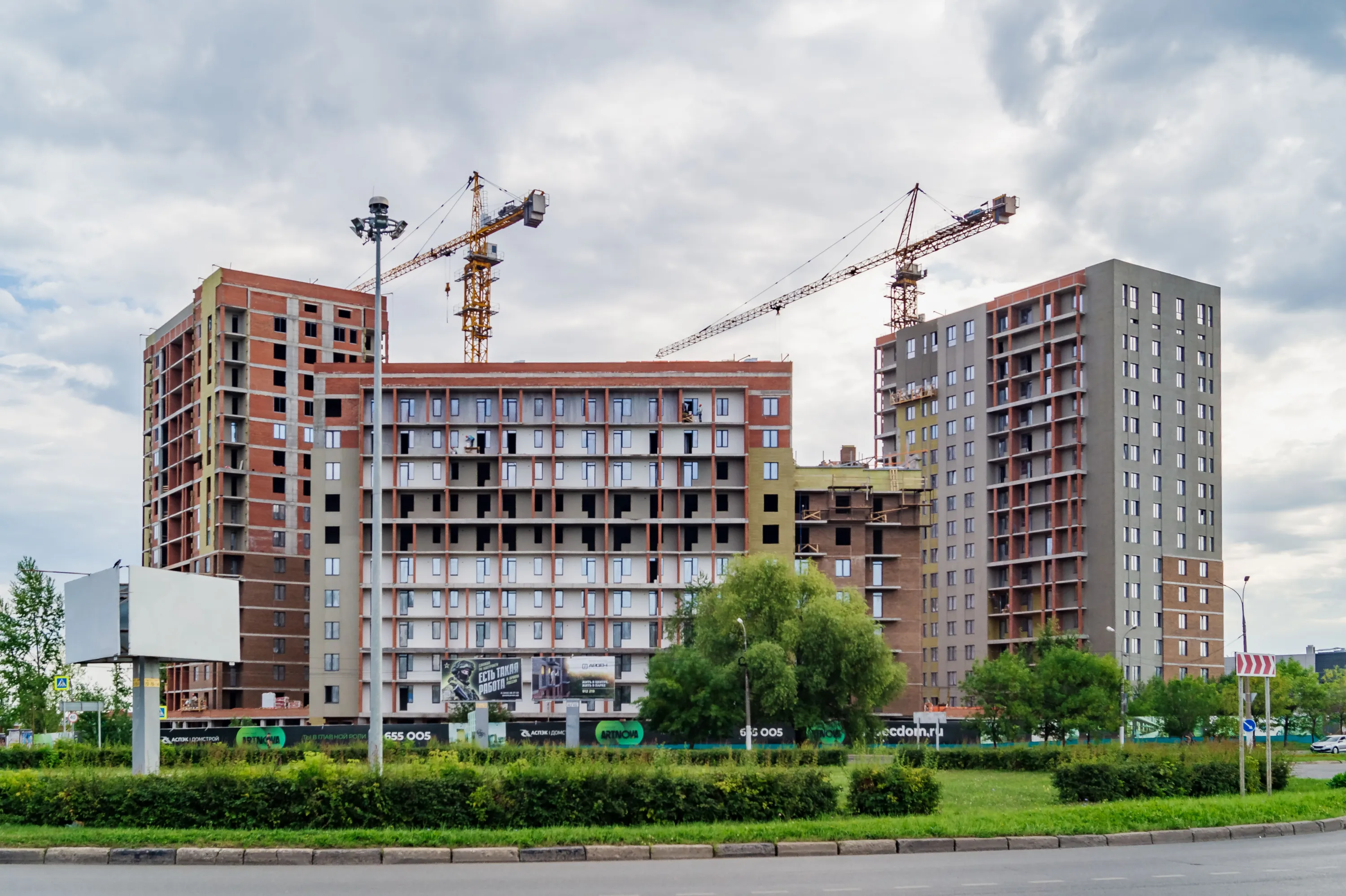 ЖК ARTNOVA (Артнова) ход строительства