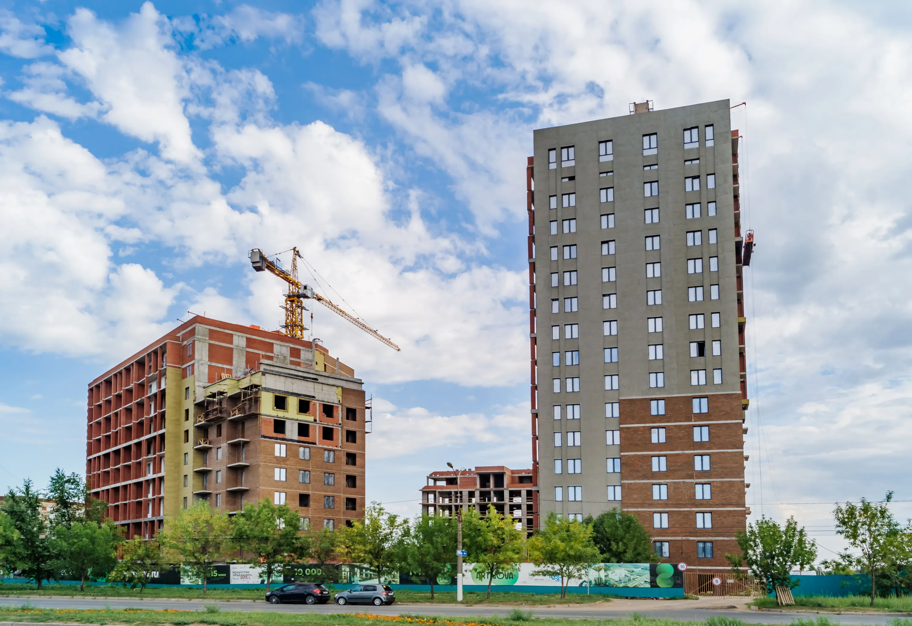 ЖК ARTNOVA (Артнова) ход строительства