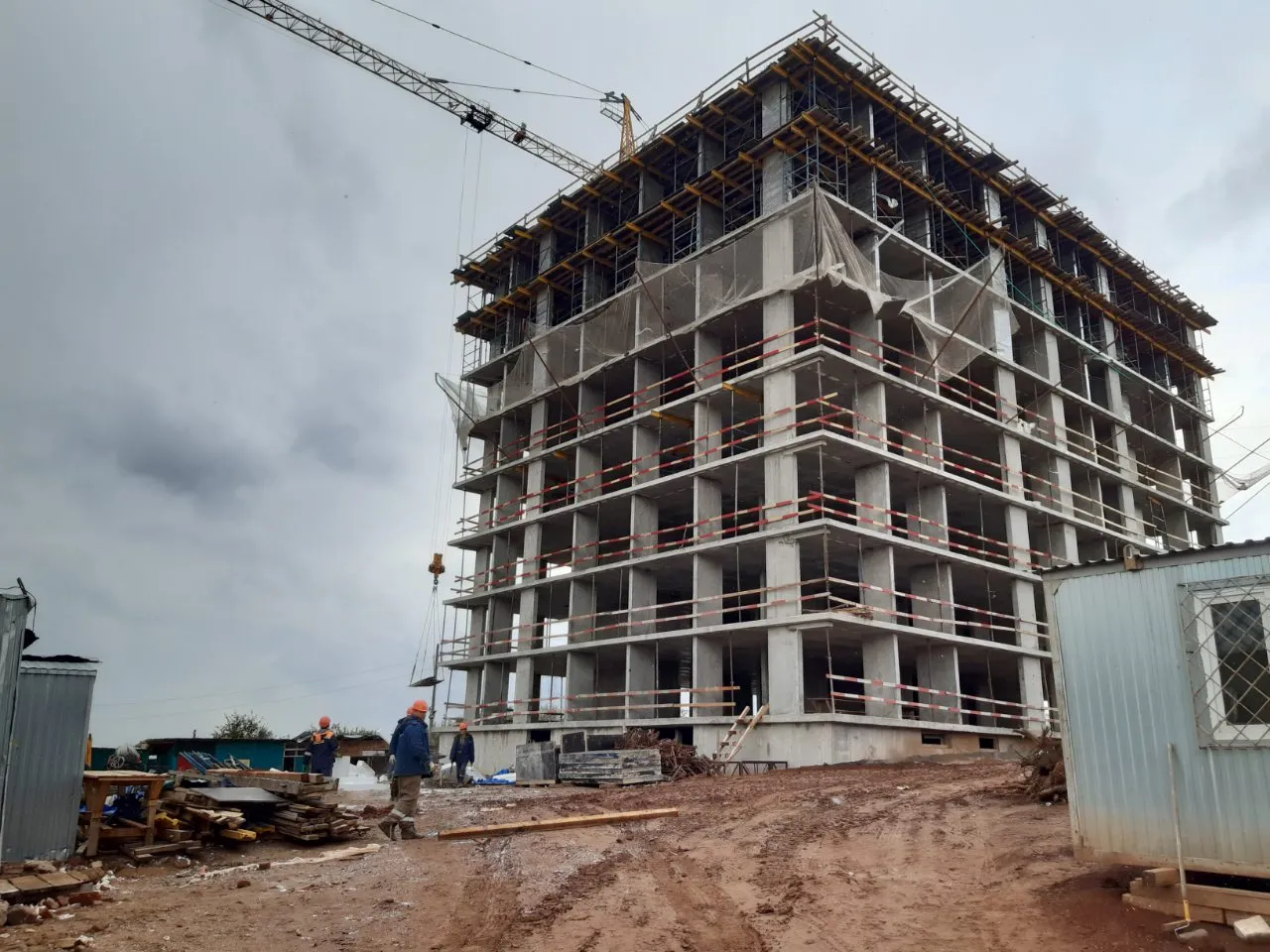 ЖК "Седьмое Небо" ход строительства
