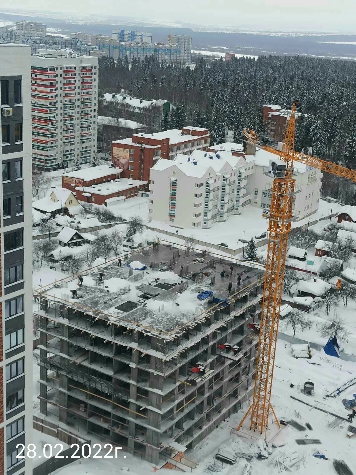 ЖК "Седьмое Небо" ход строительства