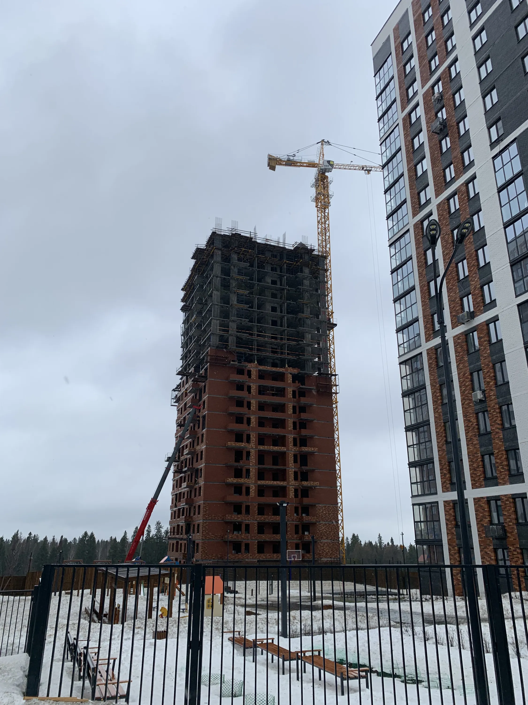 ЖК "Седьмое Небо" ход строительства