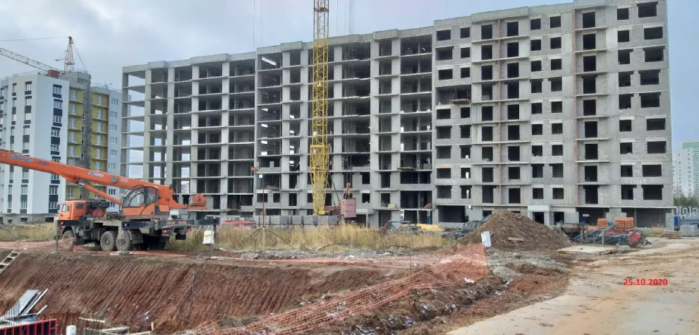 ЖК Город оружейников ход строительства
