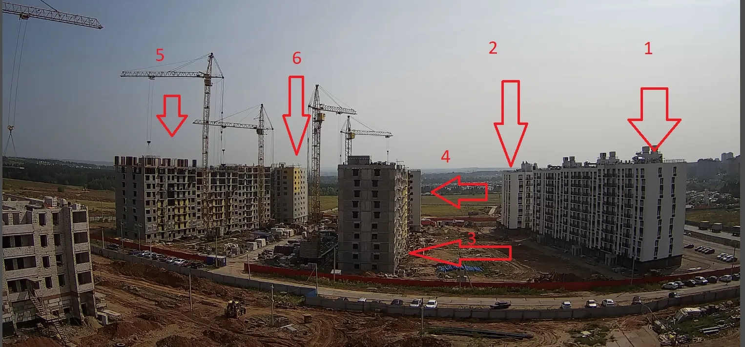 ЖК Город оружейников ход строительства