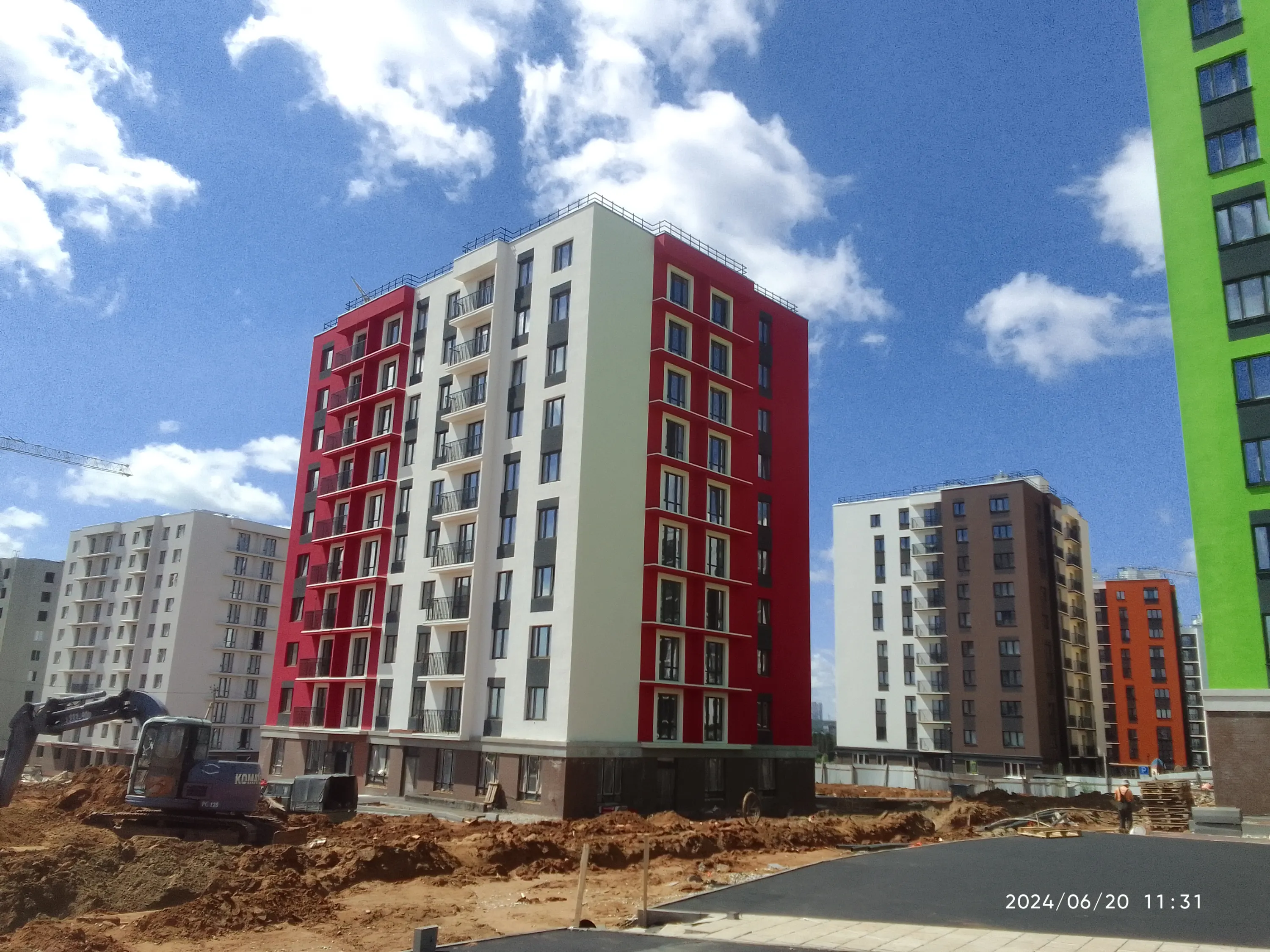 ЖК Город оружейников ход строительства