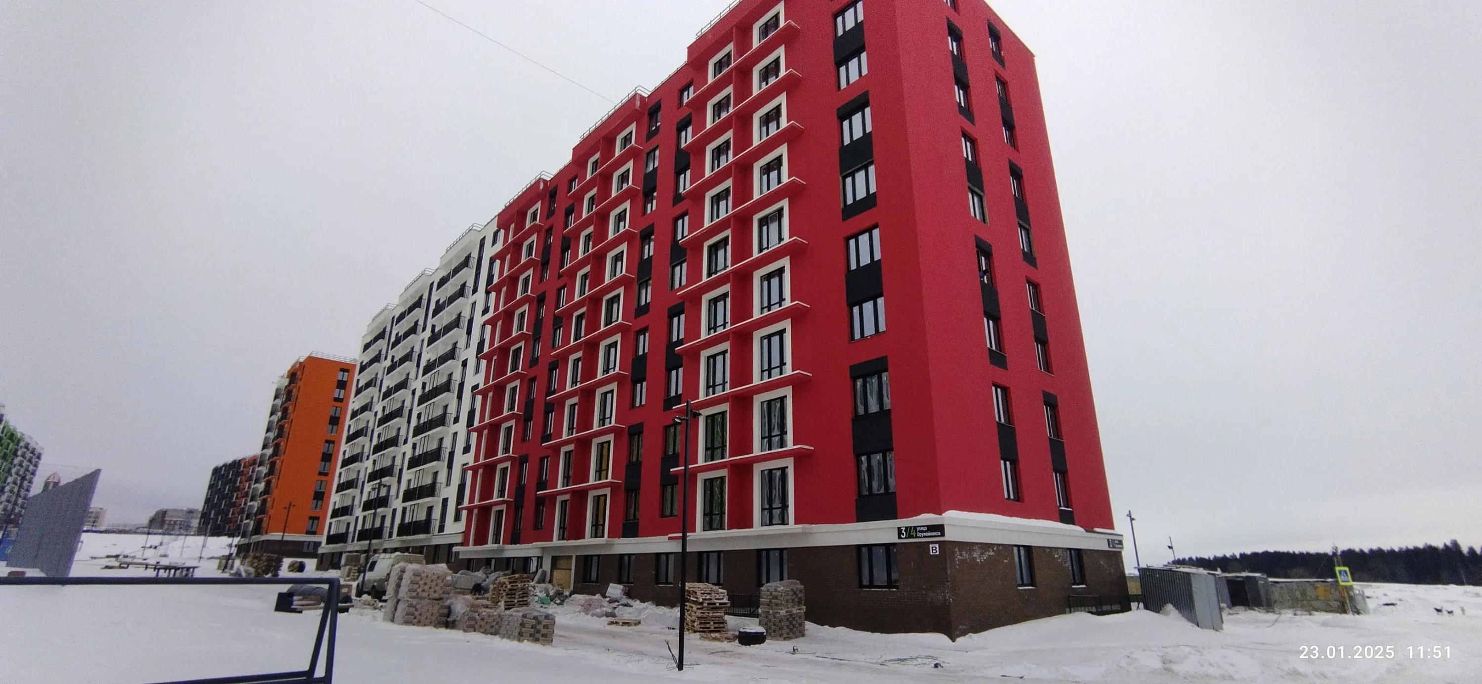 ЖК Город оружейников ход строительства