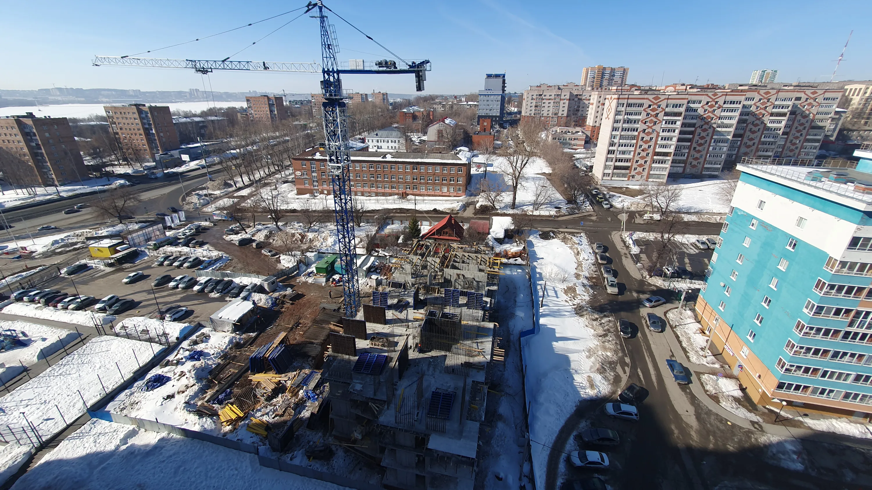 ЖК Семейный парк 2 ход строительства