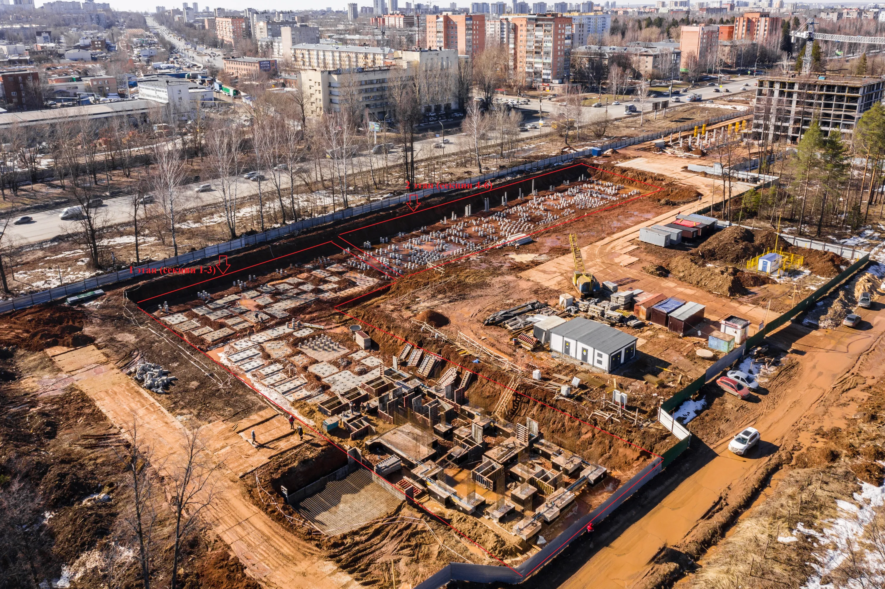 ЖК РЕГАРД жилой квартал ход строительства