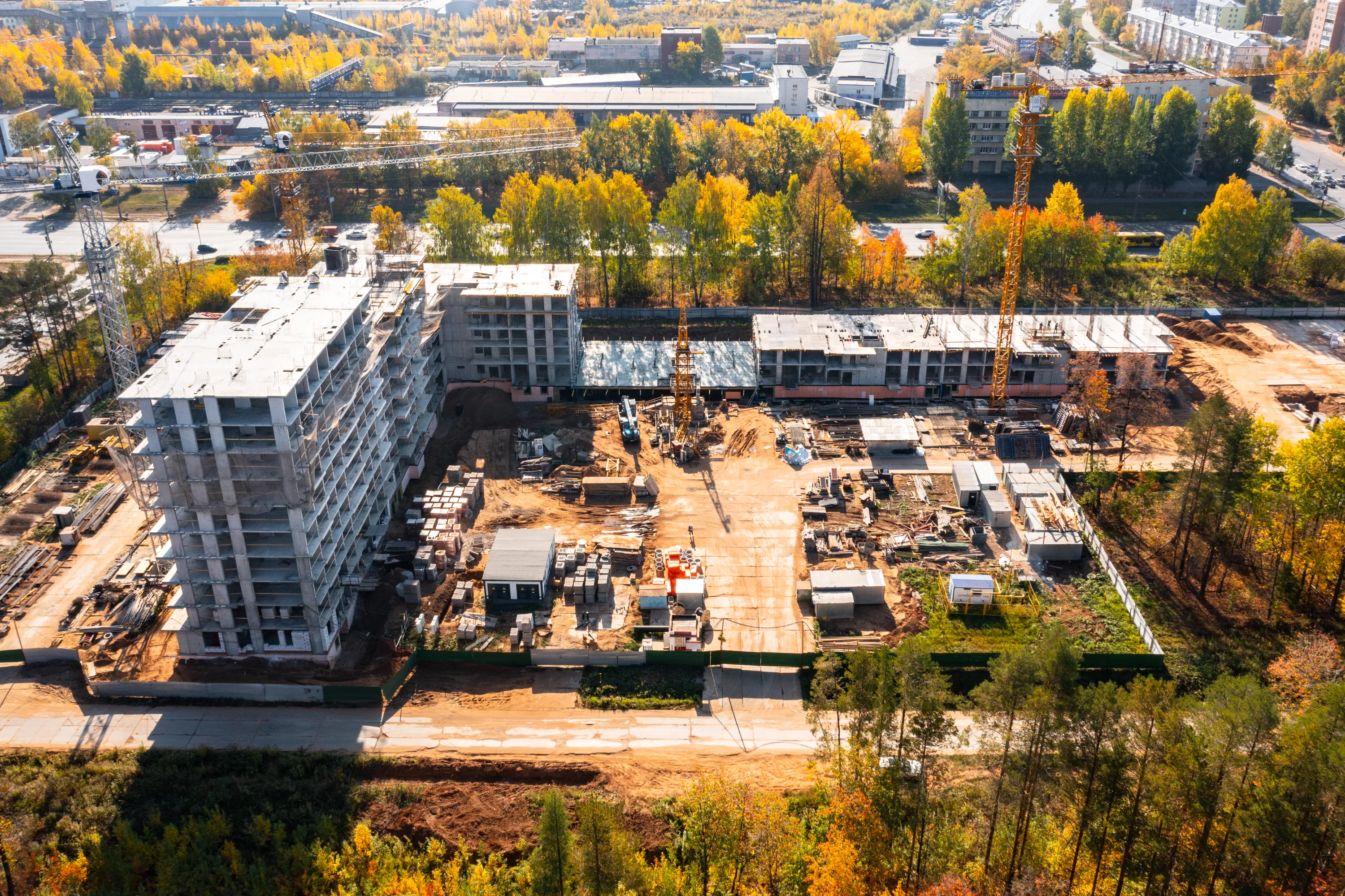 ЖК РЕГАРД жилой квартал ход строительства