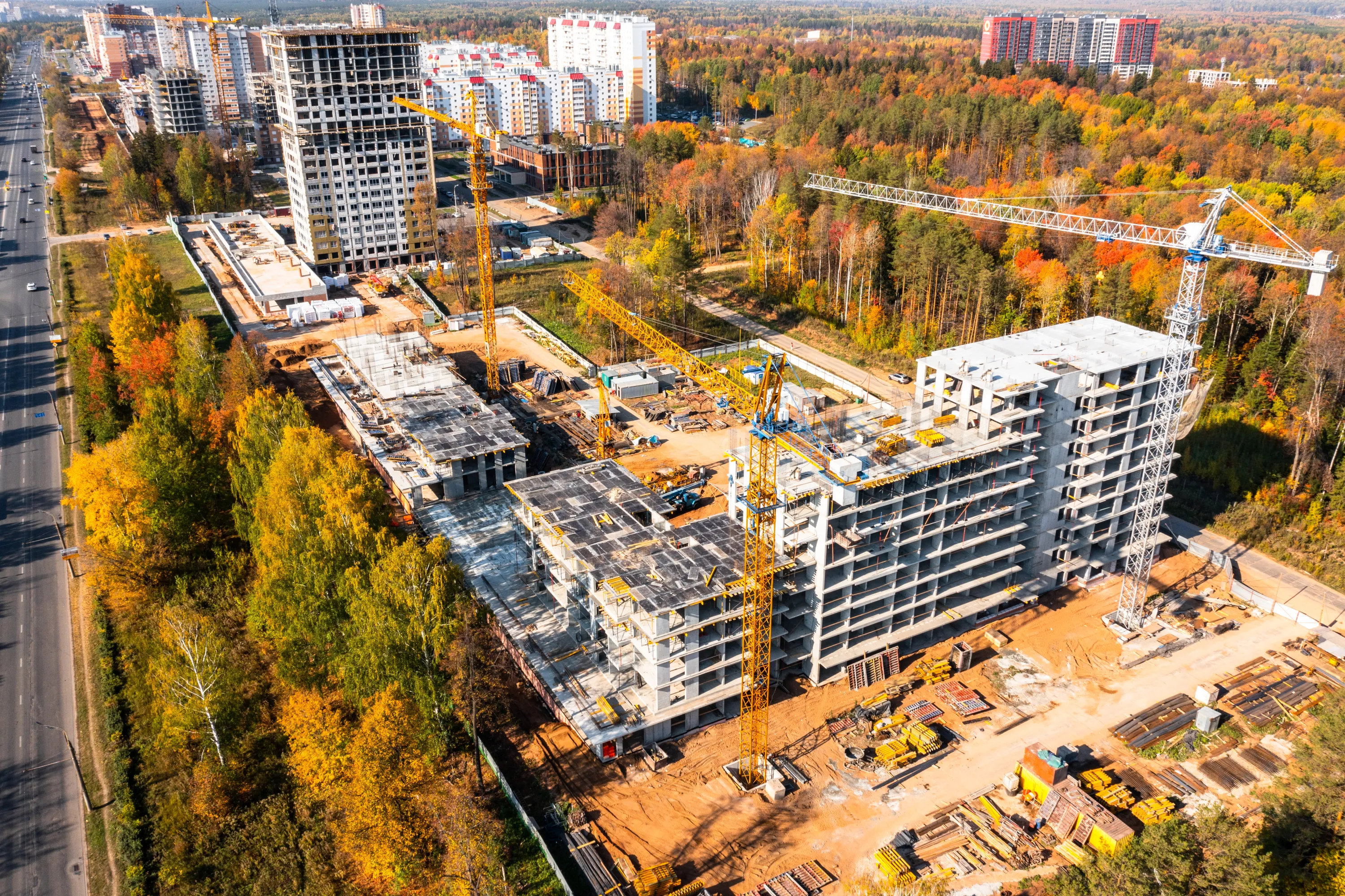 ЖК РЕГАРД жилой квартал ход строительства