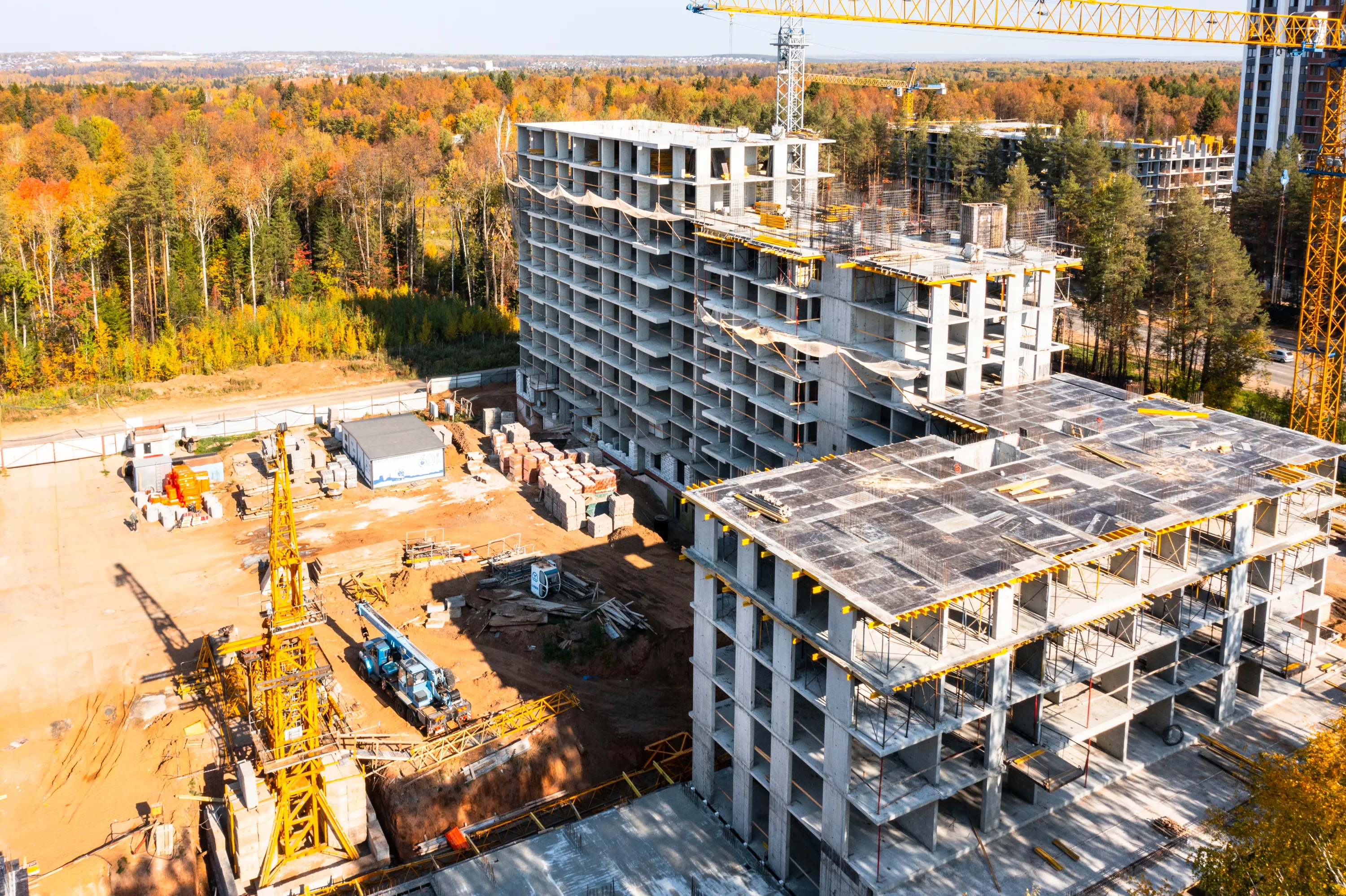 ЖК РЕГАРД жилой квартал ход строительства