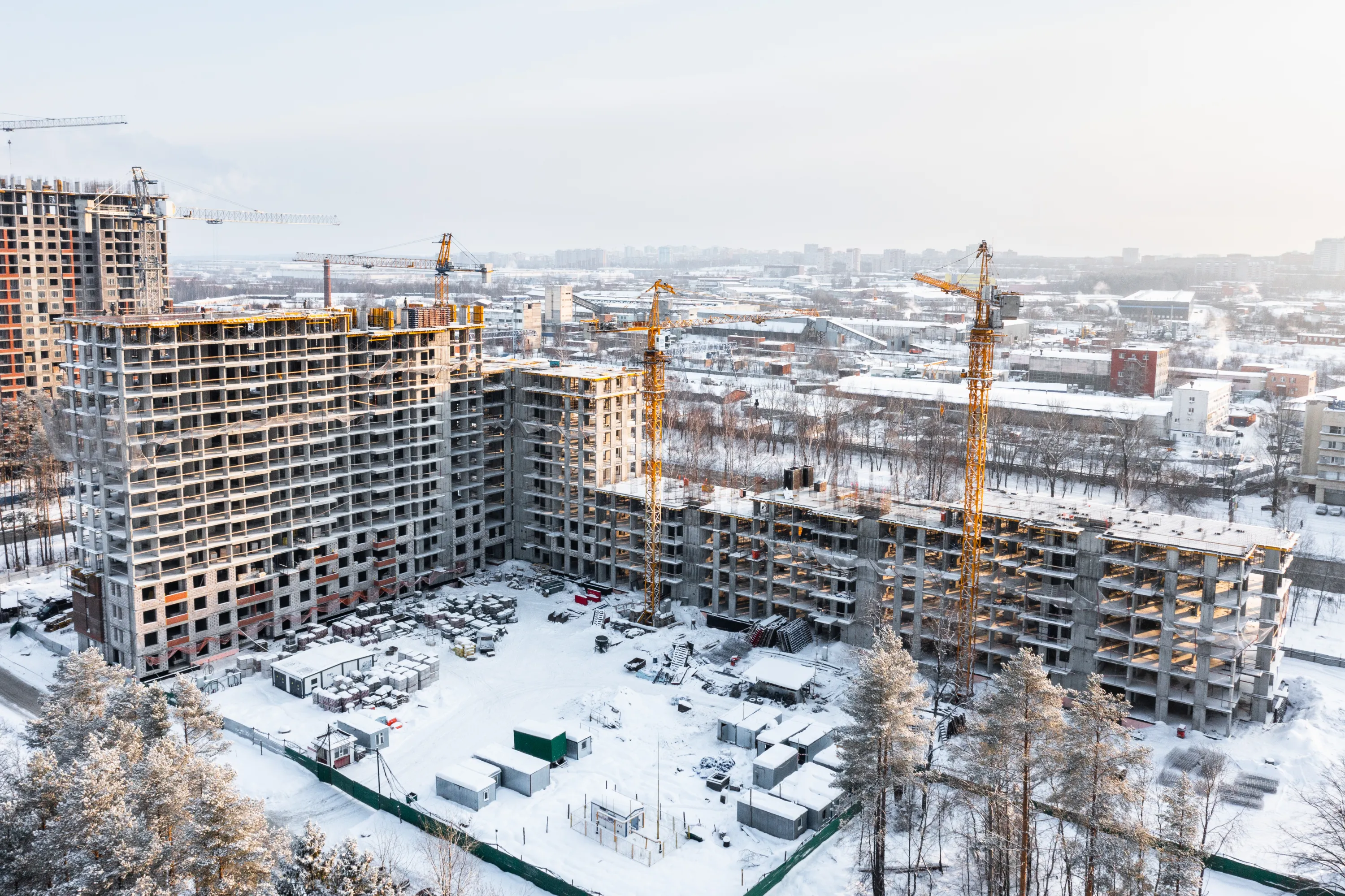 ЖК РЕГАРД жилой квартал ход строительства