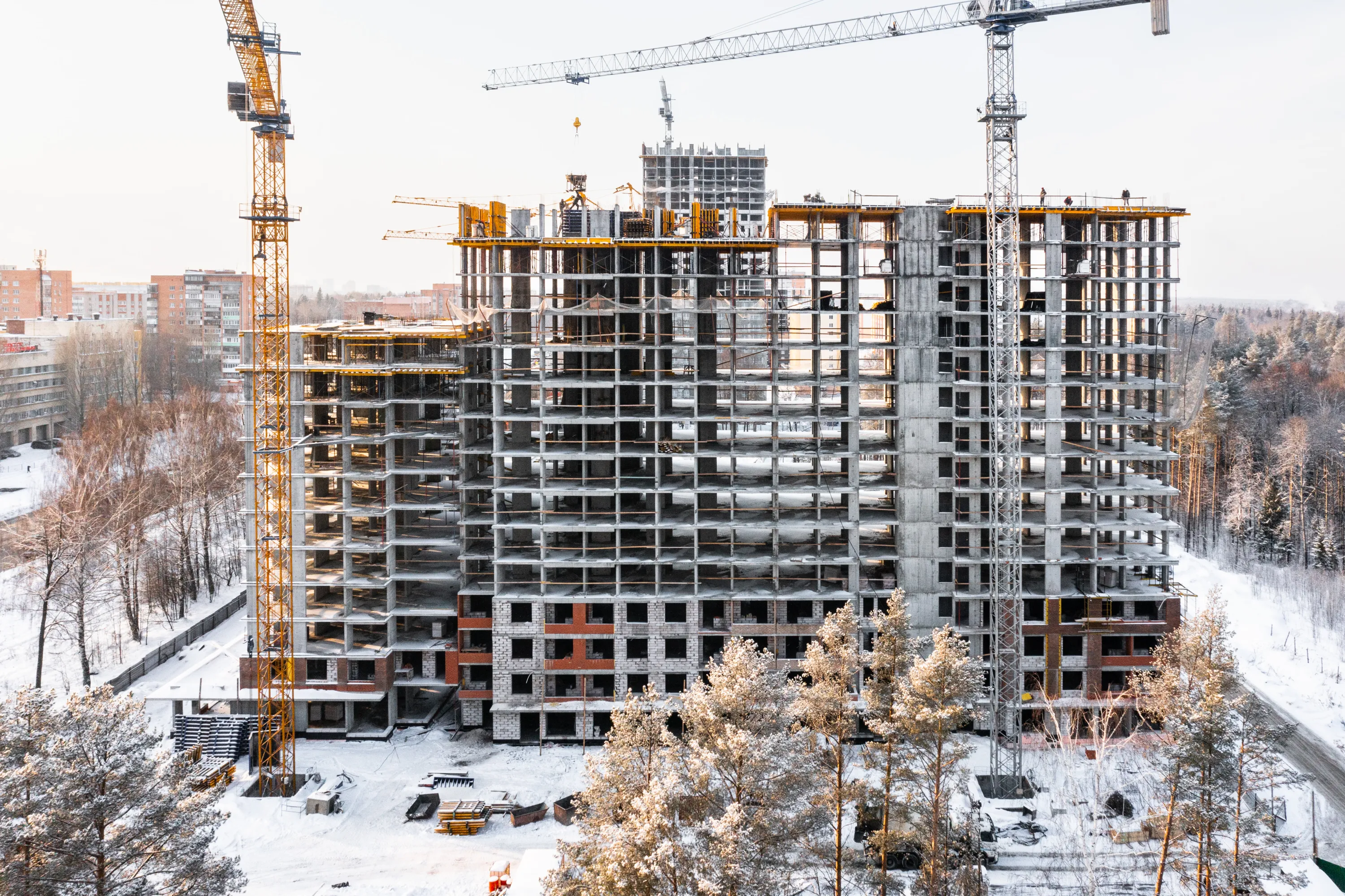 ЖК РЕГАРД жилой квартал ход строительства