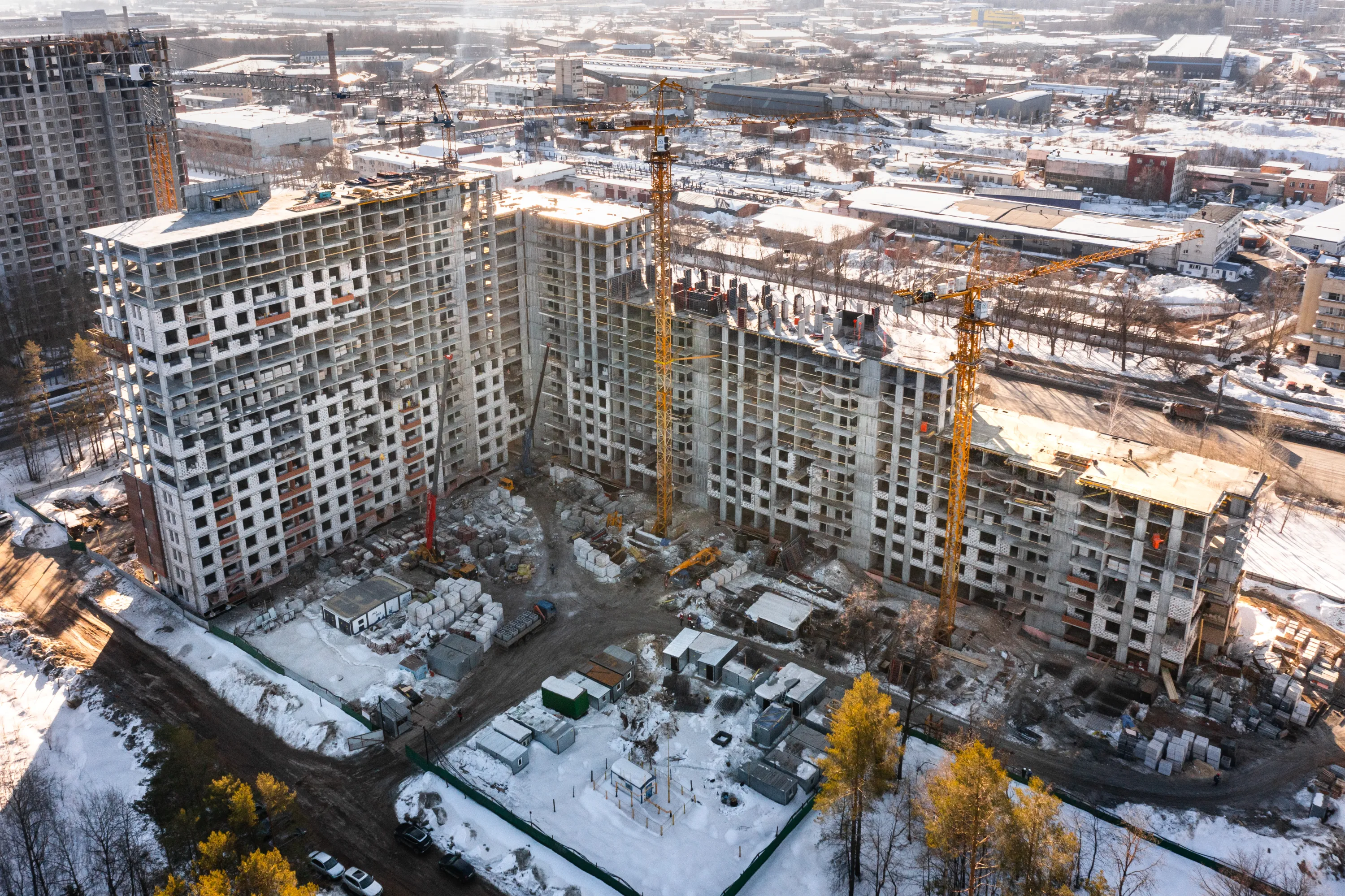 ЖК РЕГАРД жилой квартал ход строительства