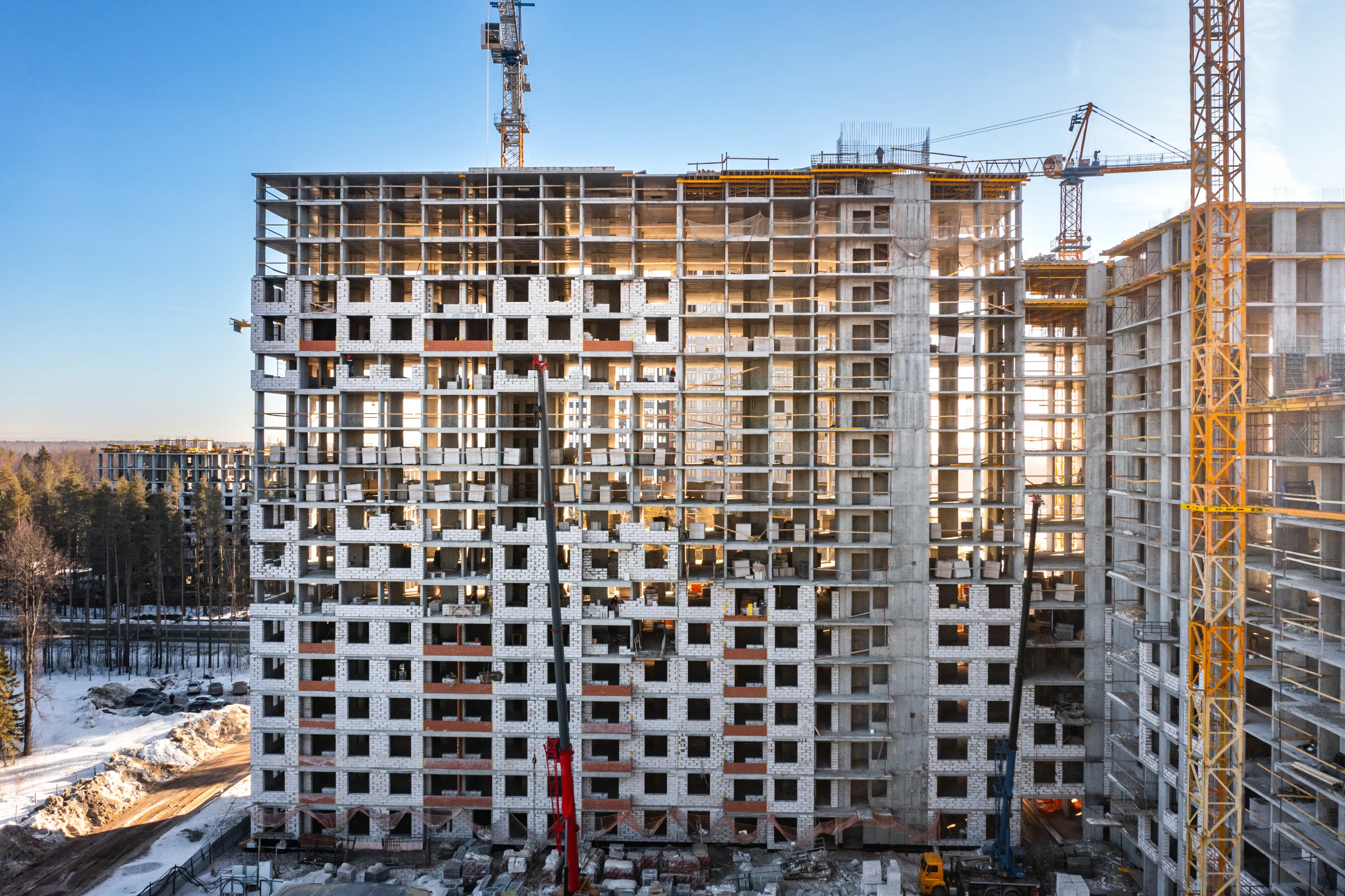 ЖК РЕГАРД жилой квартал ход строительства