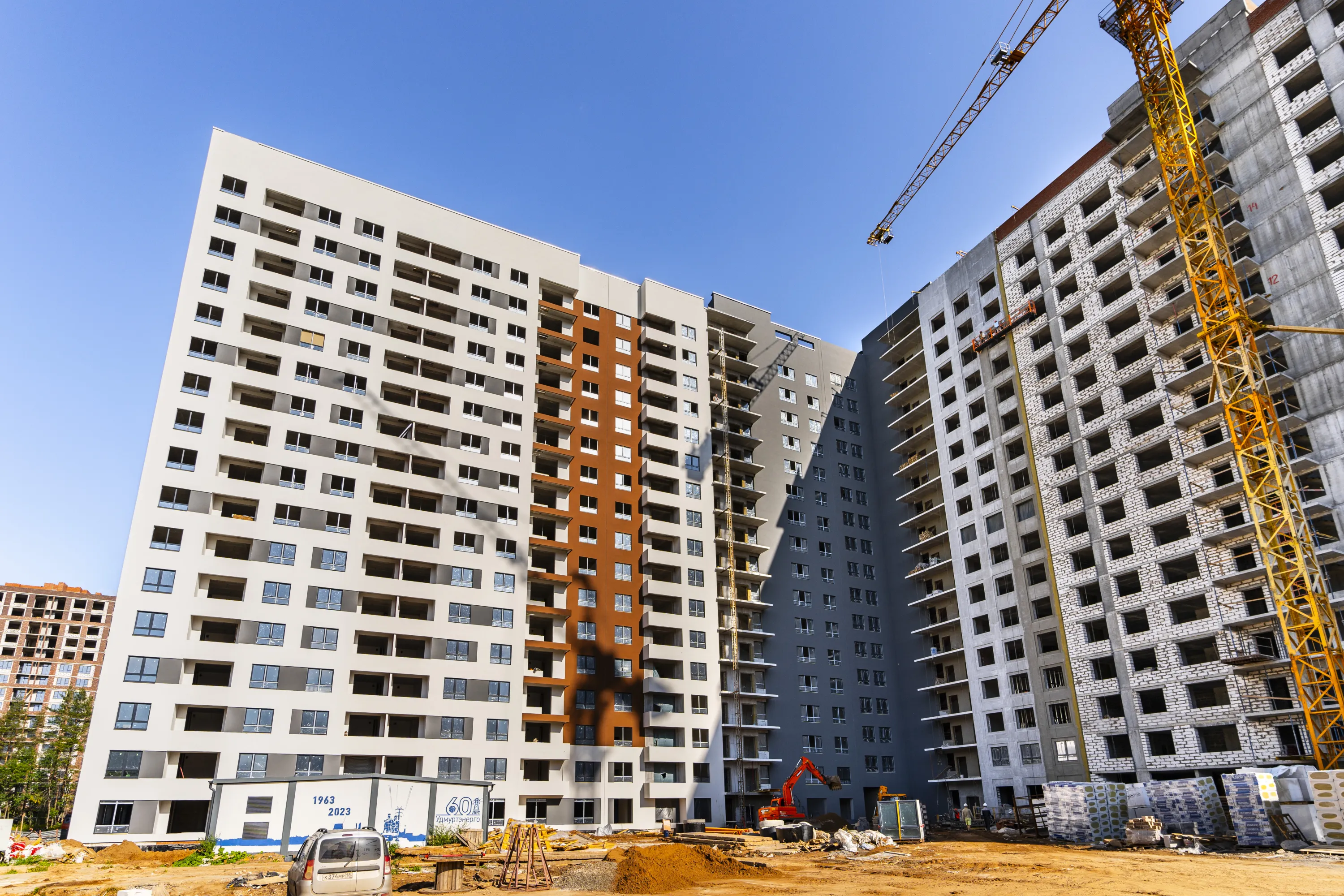 ЖК РЕГАРД жилой квартал ход строительства