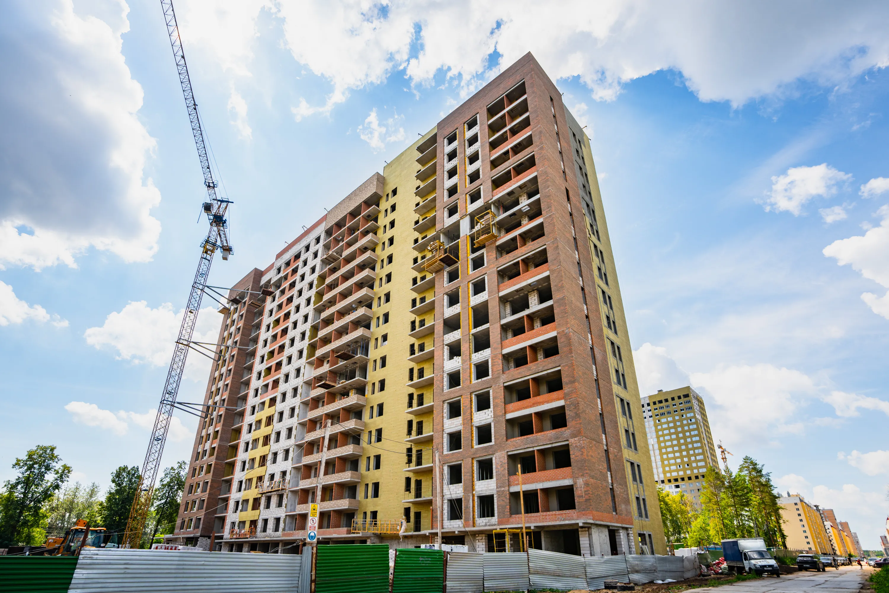 ЖК РЕГАРД жилой квартал ход строительства