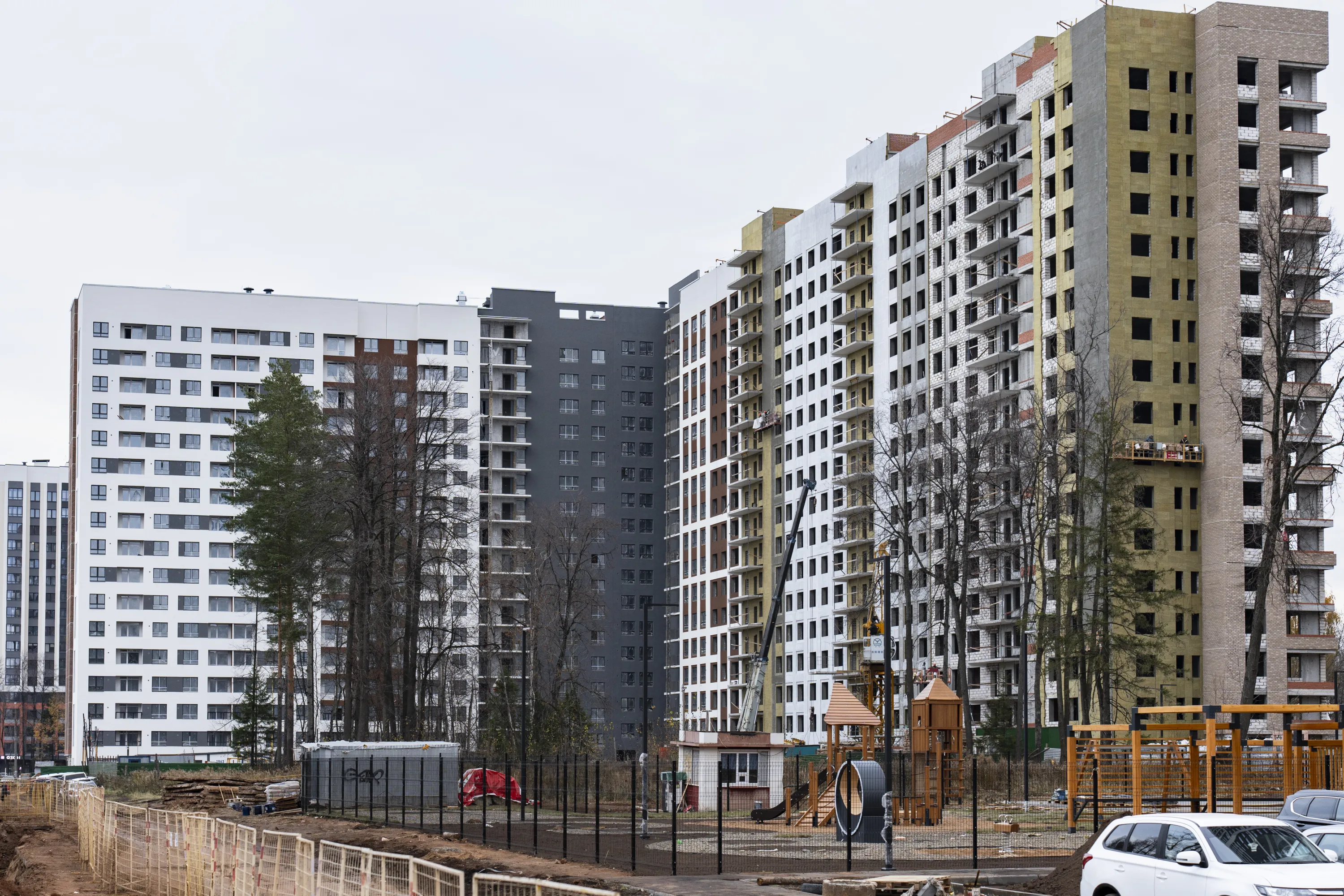 ЖК РЕГАРД жилой квартал ход строительства