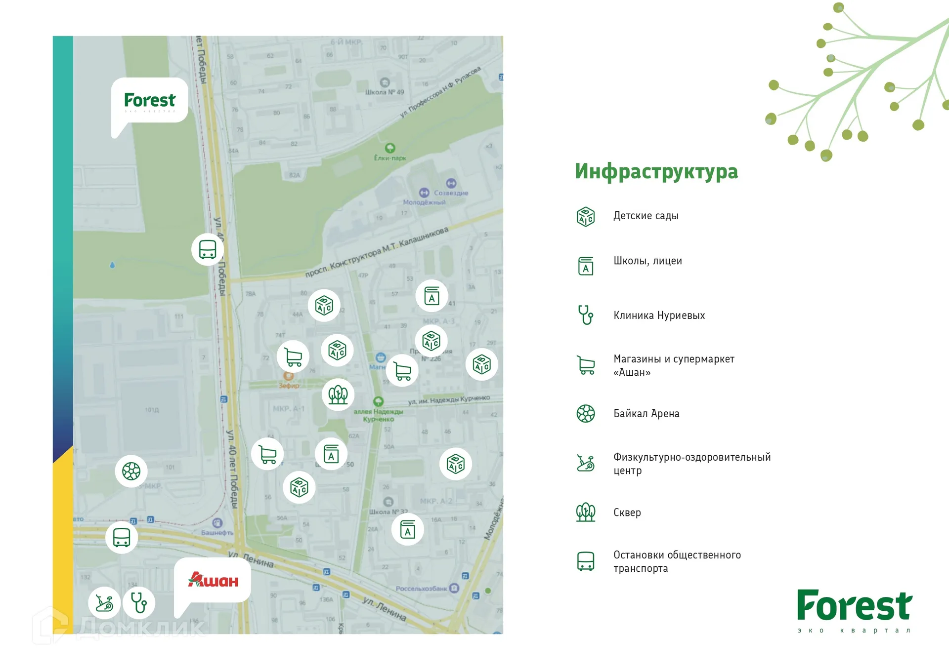 купить новостройку в ЖК "Forest (Форест)"