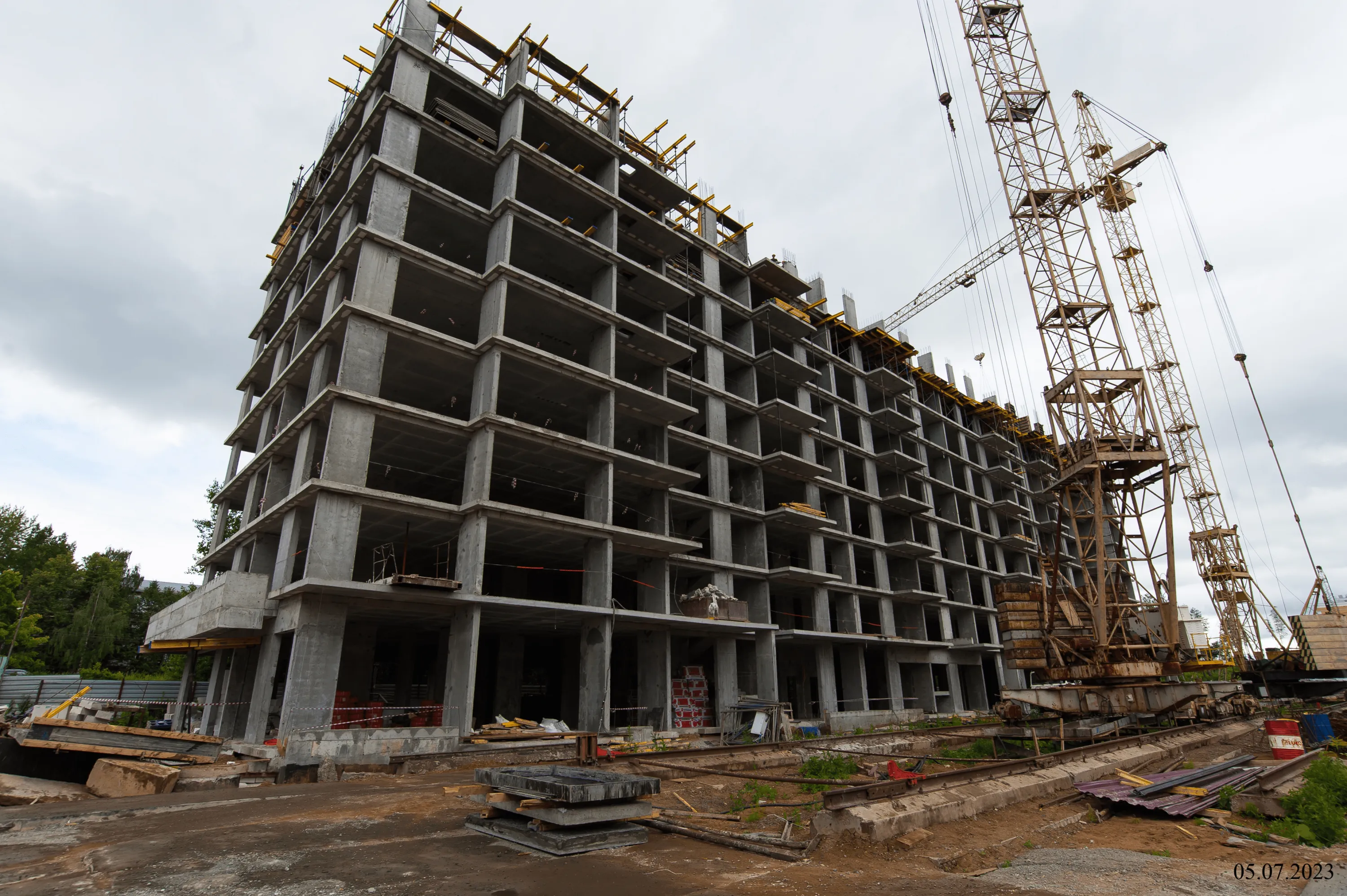 ЖК Новый восход ход строительства