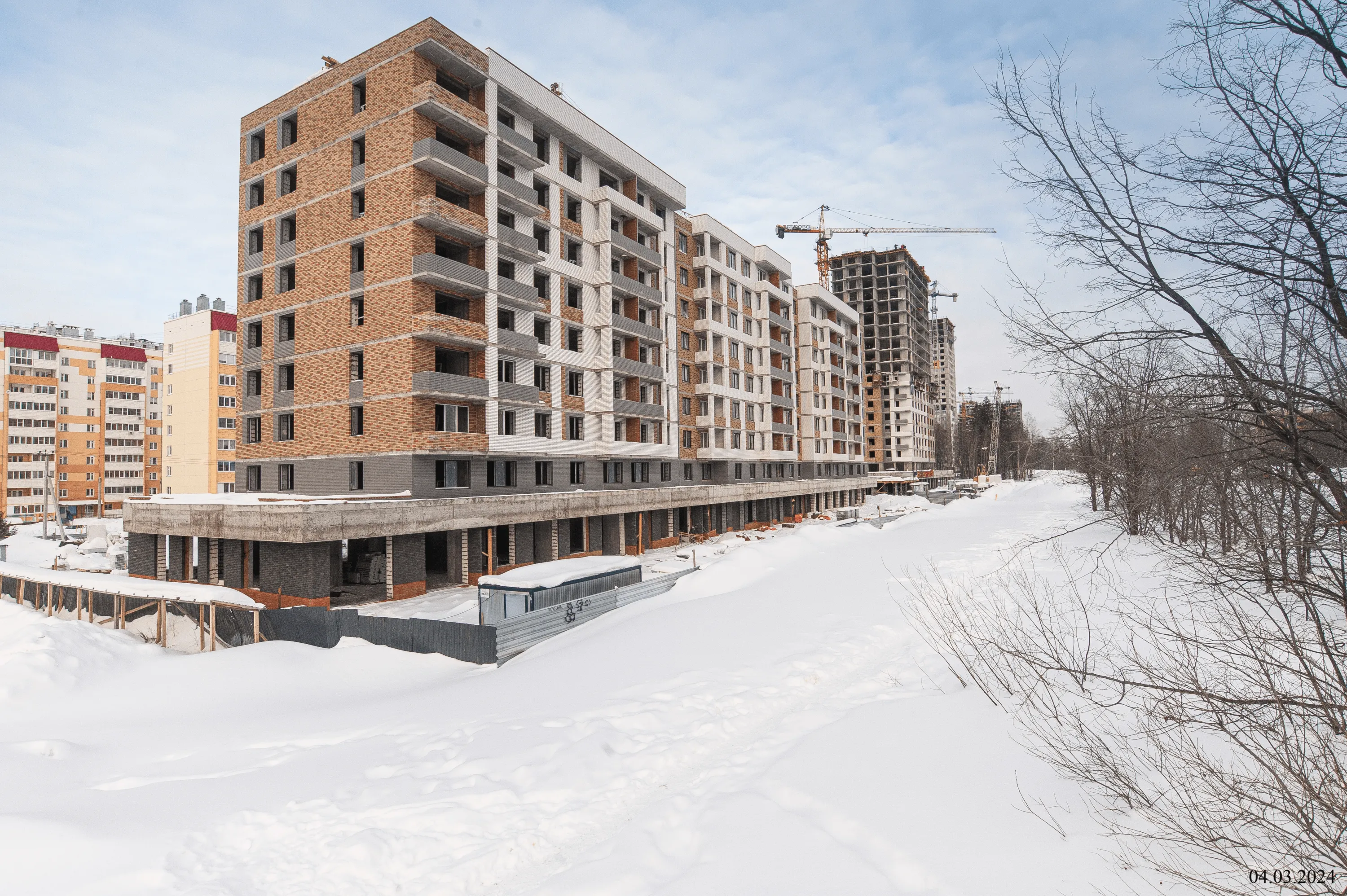 ЖК Новый восход ход строительства