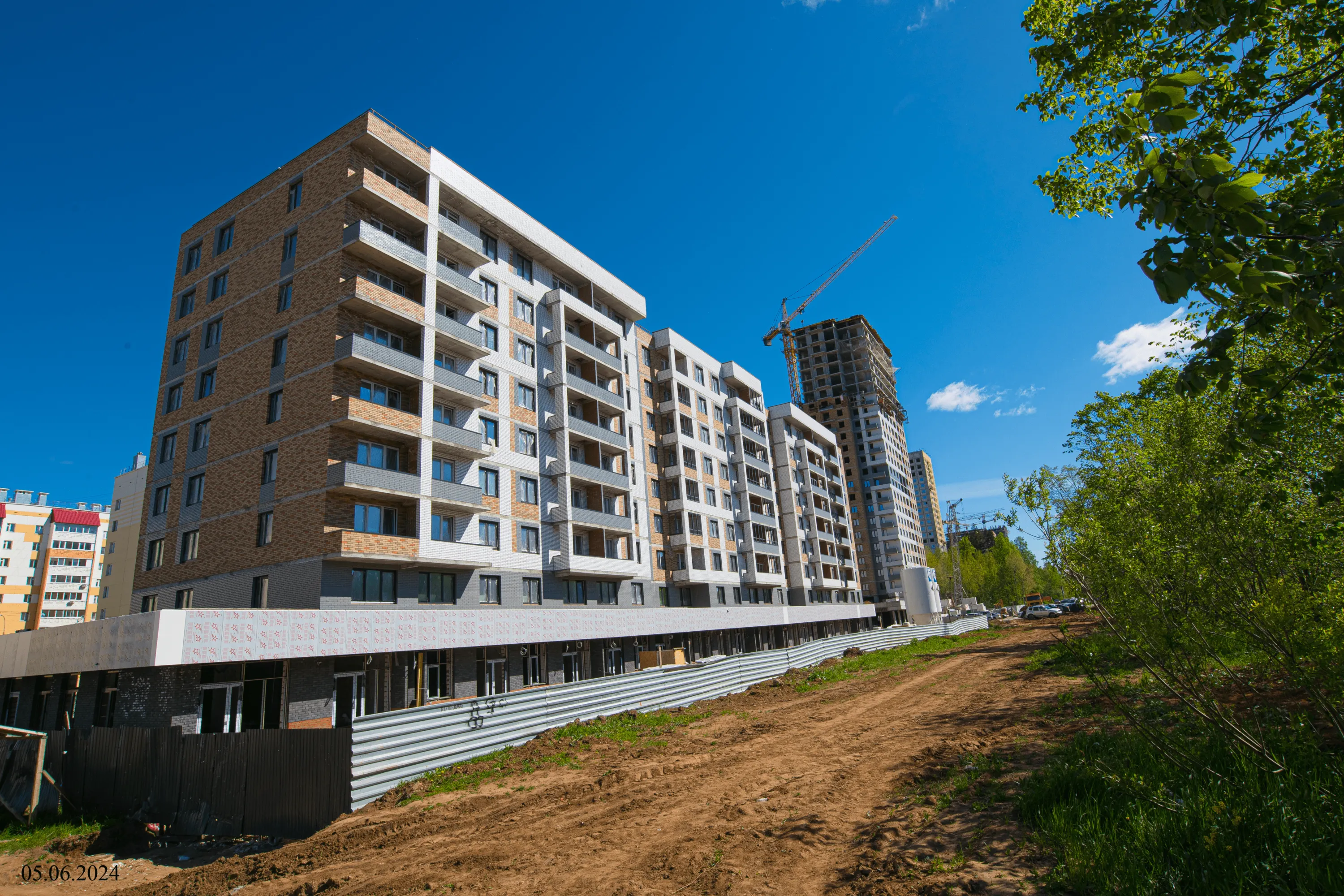 ЖК Новый восход ход строительства