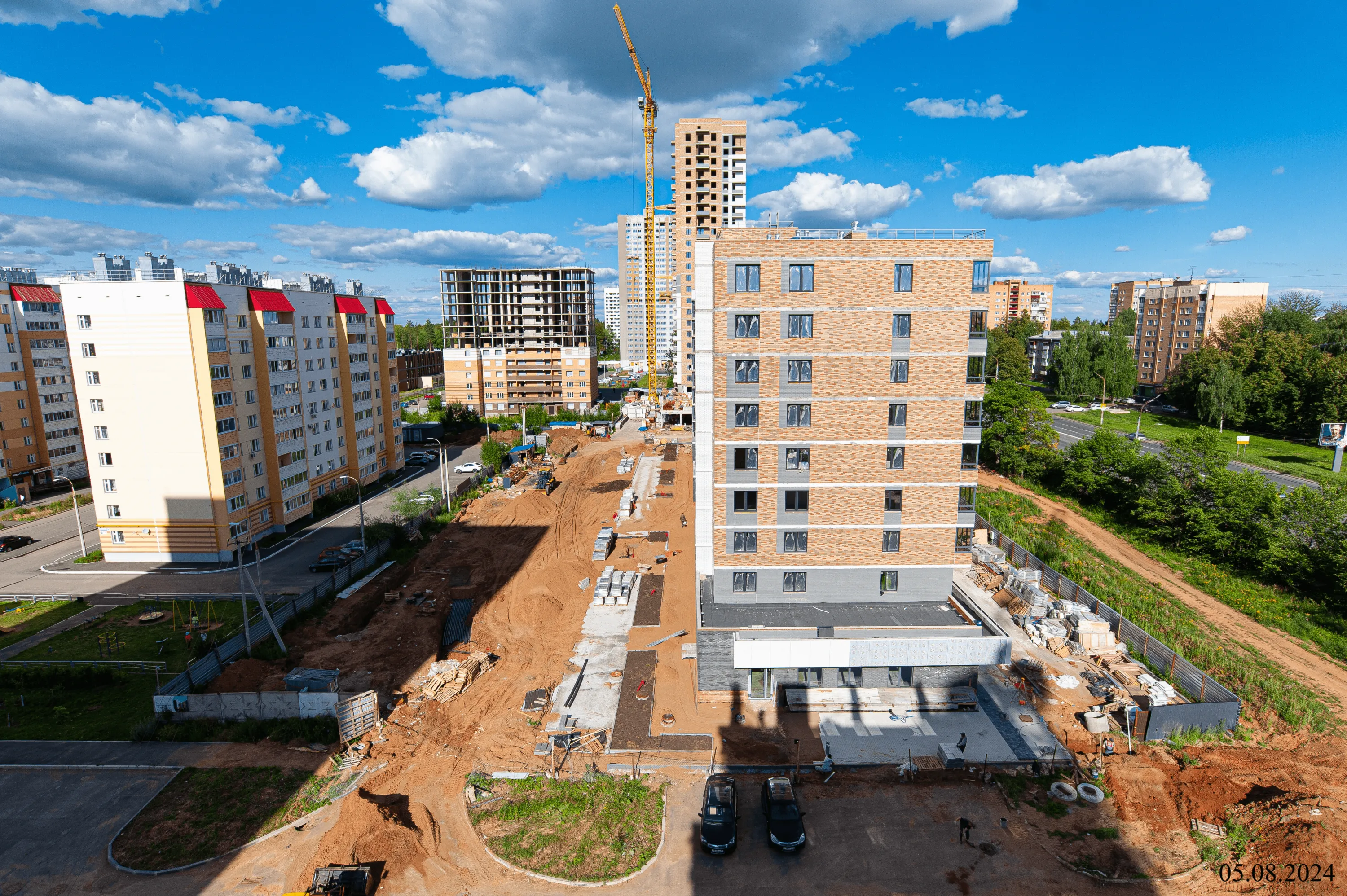 ЖК Новый восход ход строительства