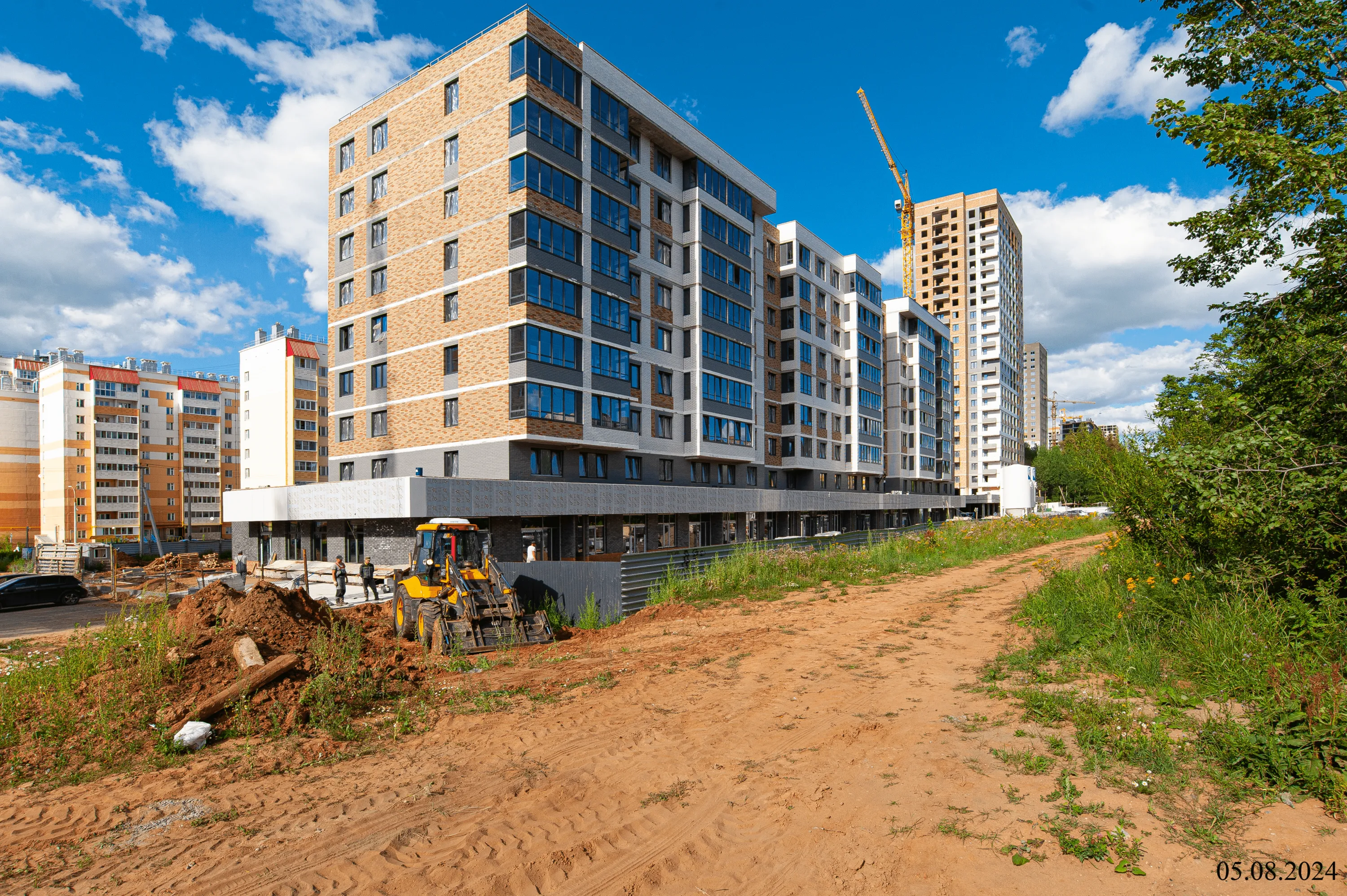 ЖК Новый восход ход строительства