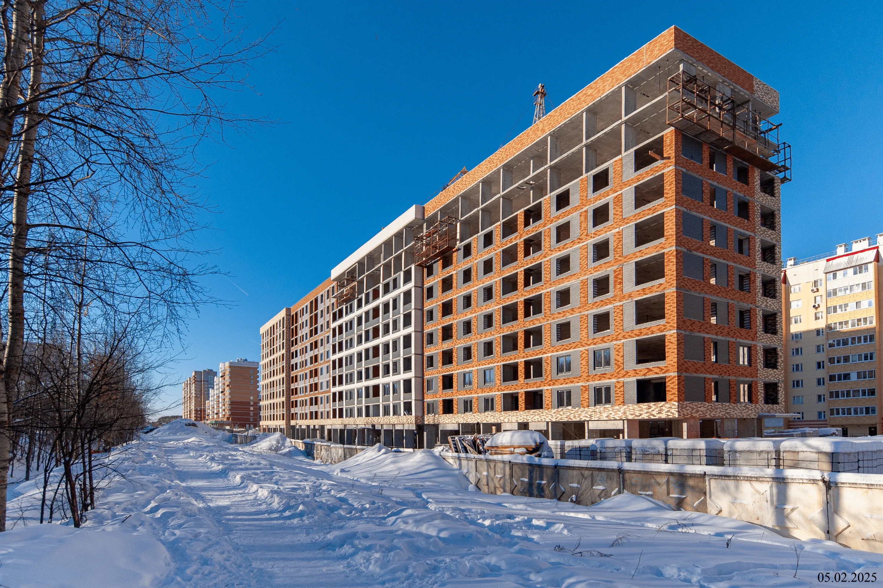 ЖК Новый восход ход строительства