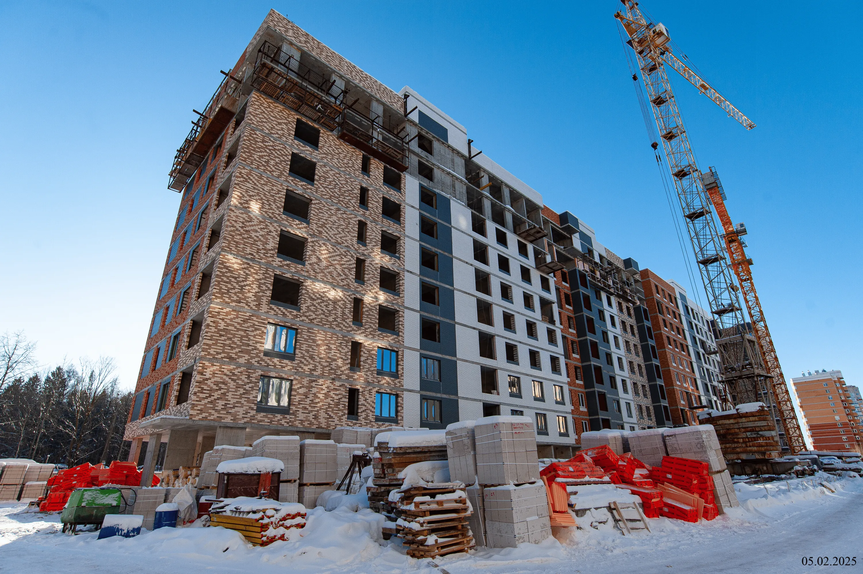 ЖК Новый восход ход строительства