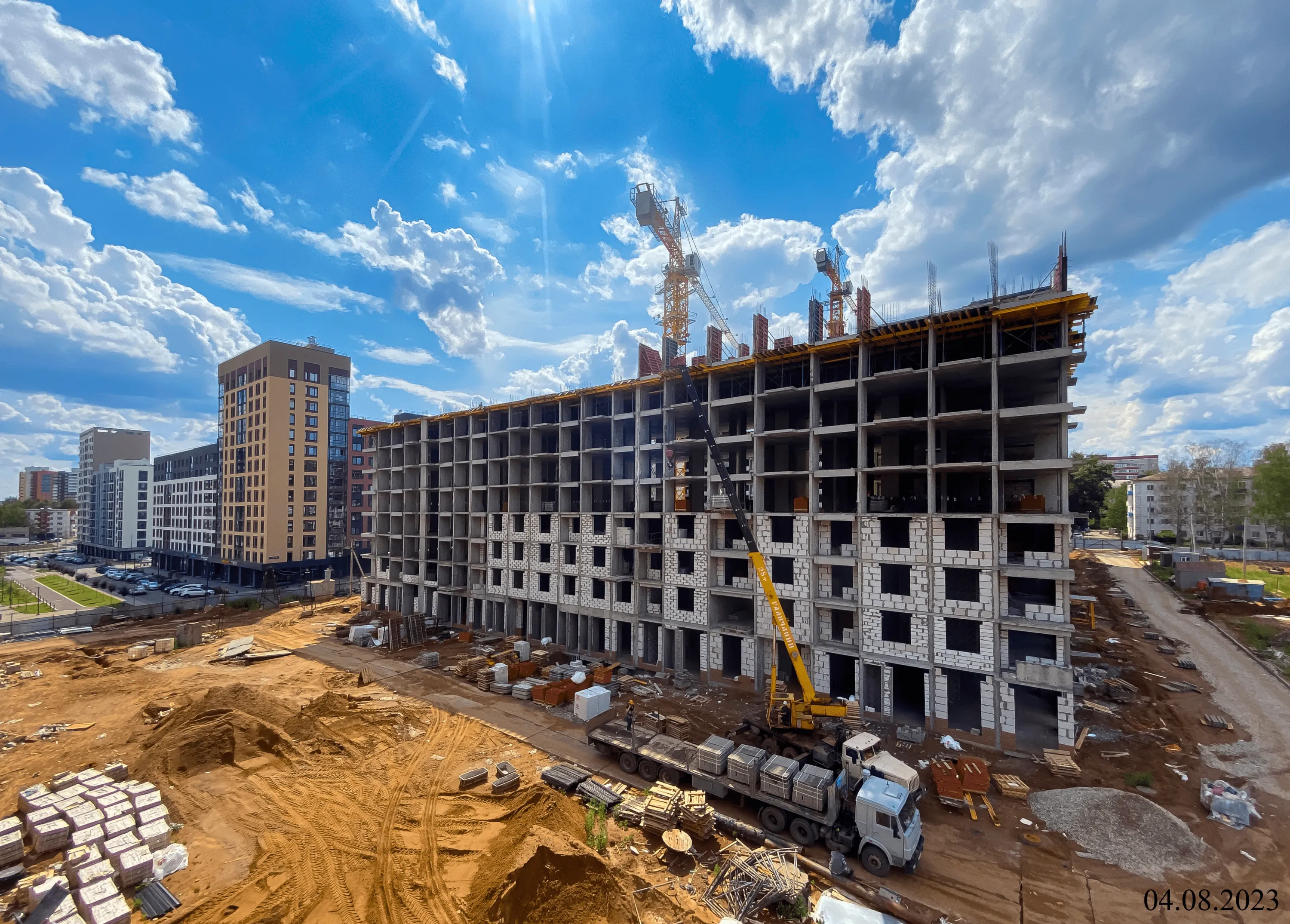 ЖК Новый город ход строительства