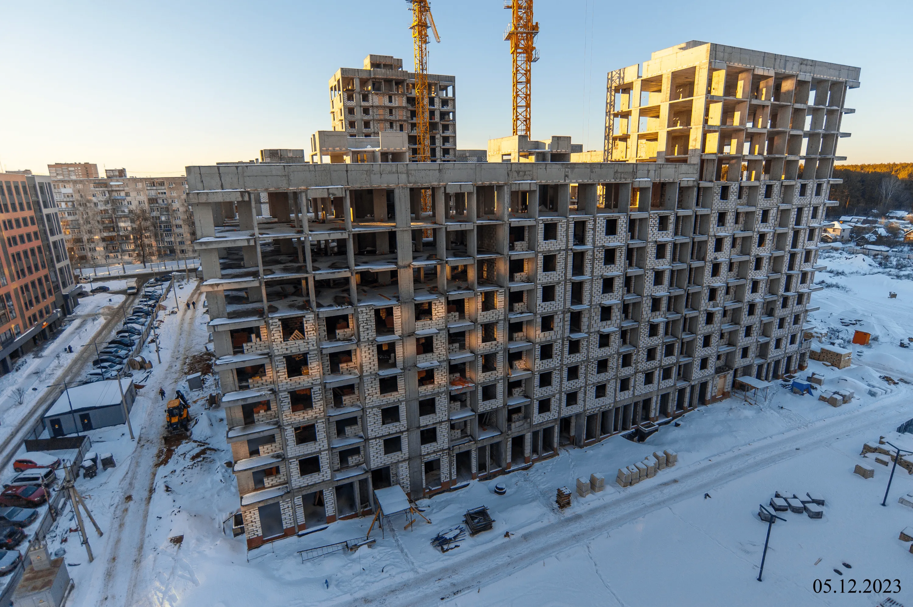 ЖК Новый город ход строительства