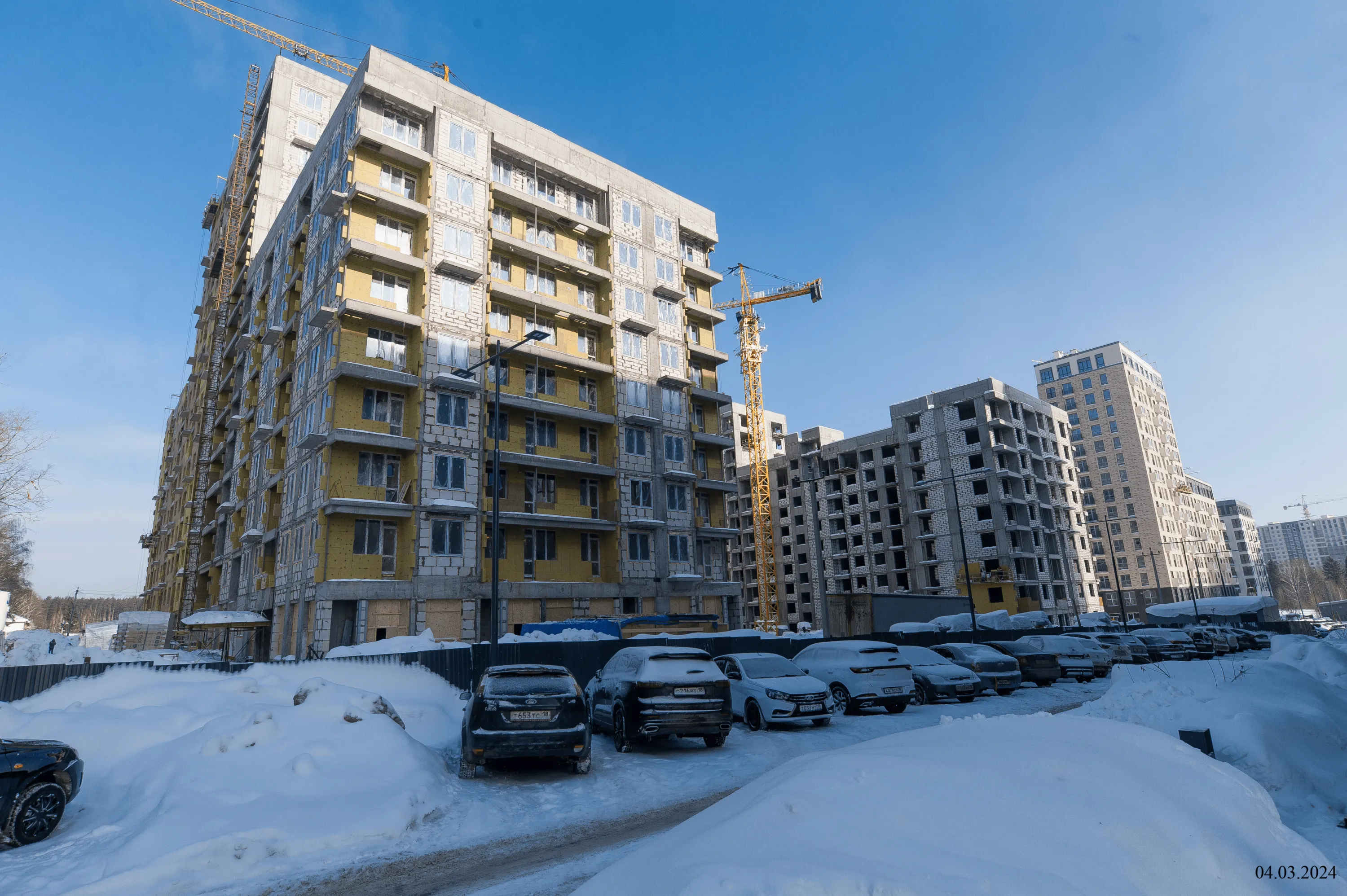 ЖК Новый город ход строительства