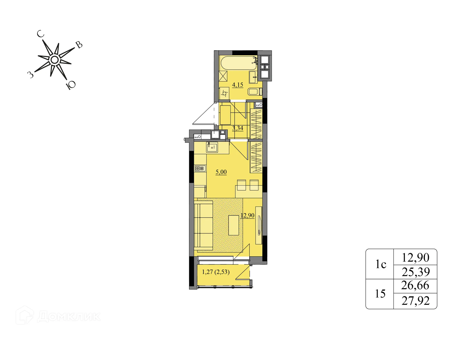 Фото квартиры в ЖК Краски леса