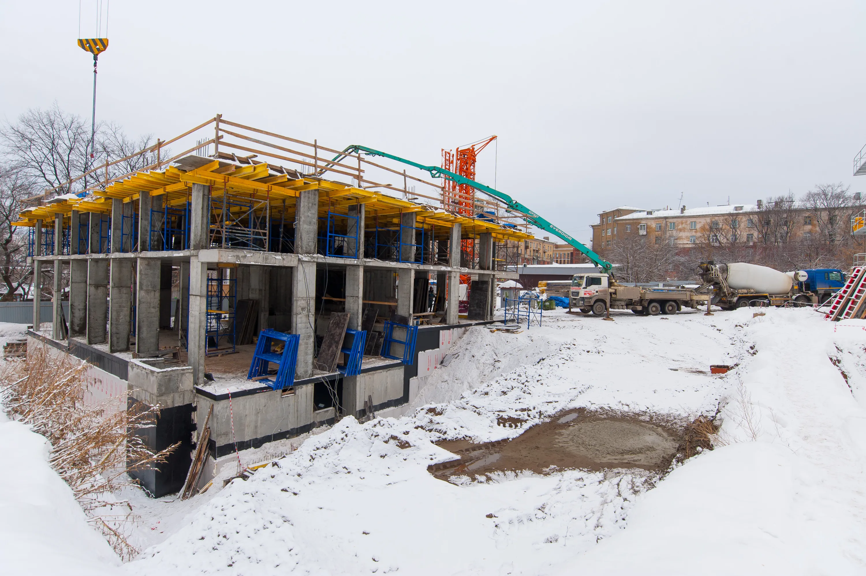 ЖК Квартал на Горького ход строительства
