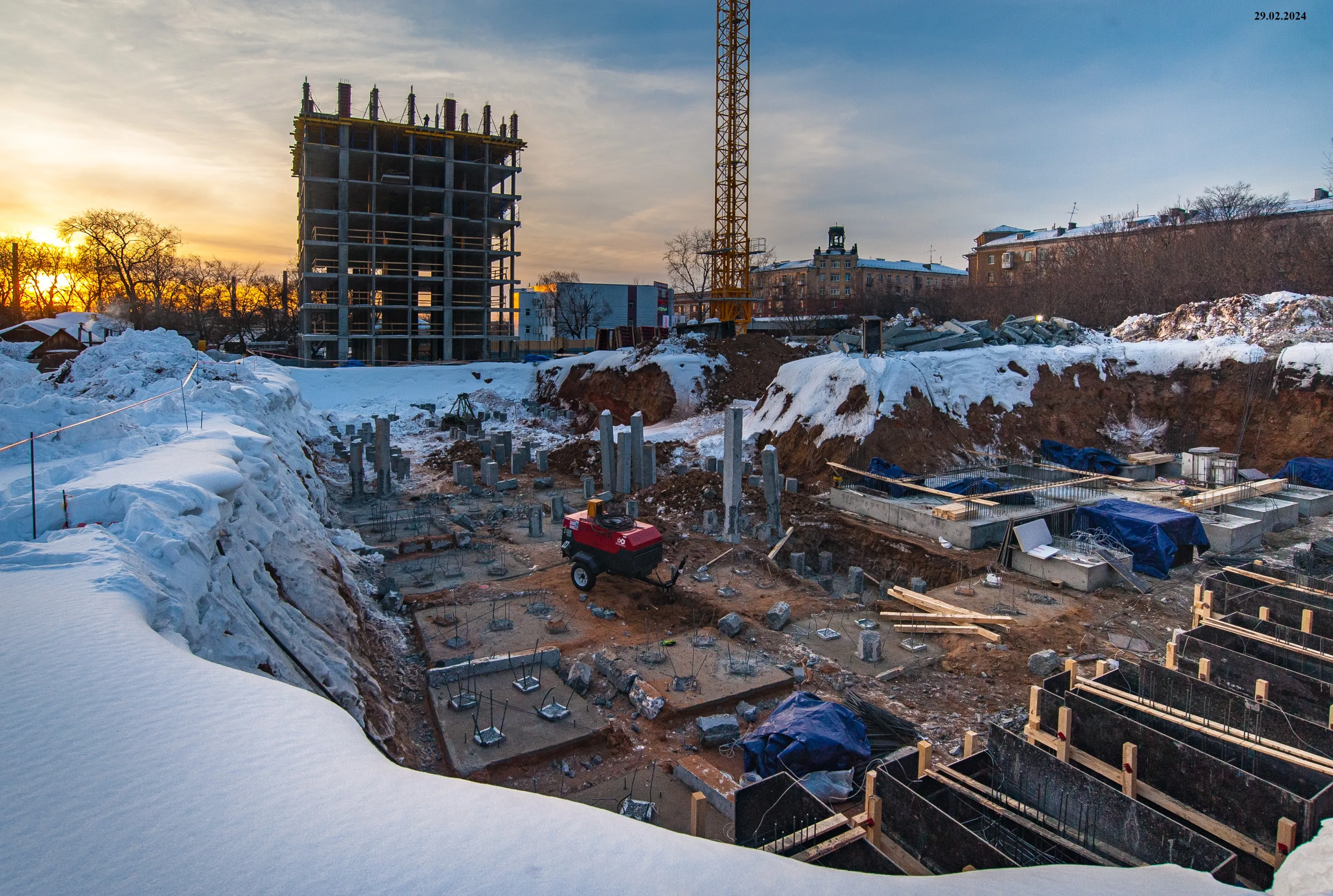ЖК Квартал на Горького ход строительства