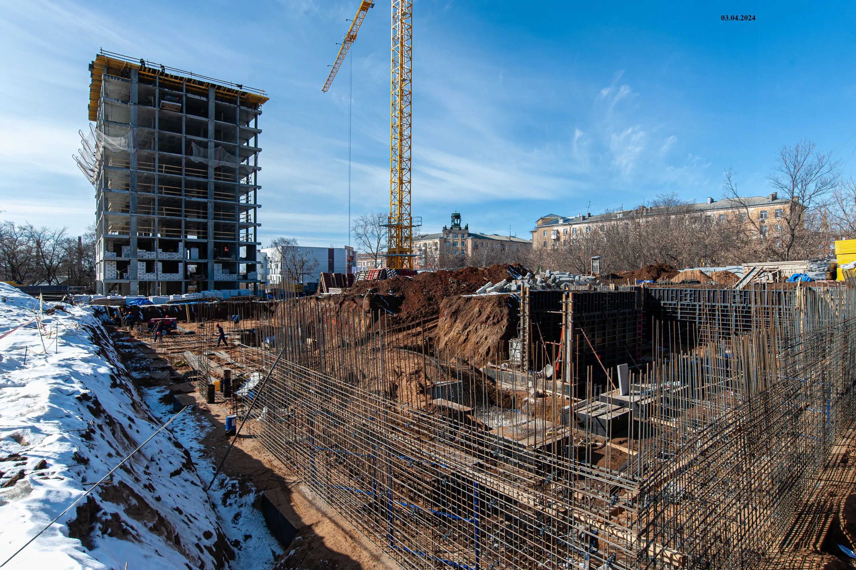 ЖК Квартал на Горького ход строительства