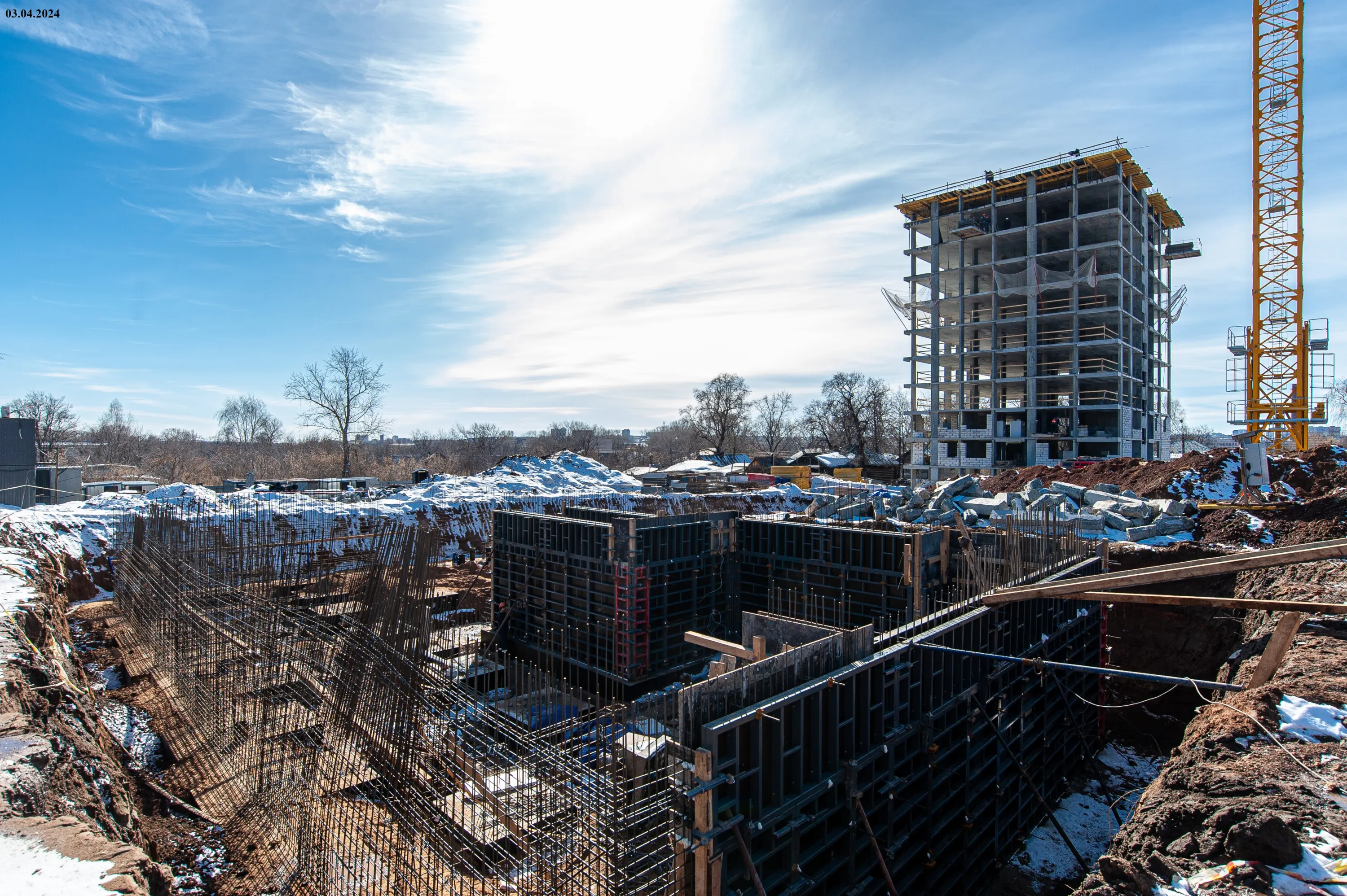 ЖК Квартал на Горького ход строительства