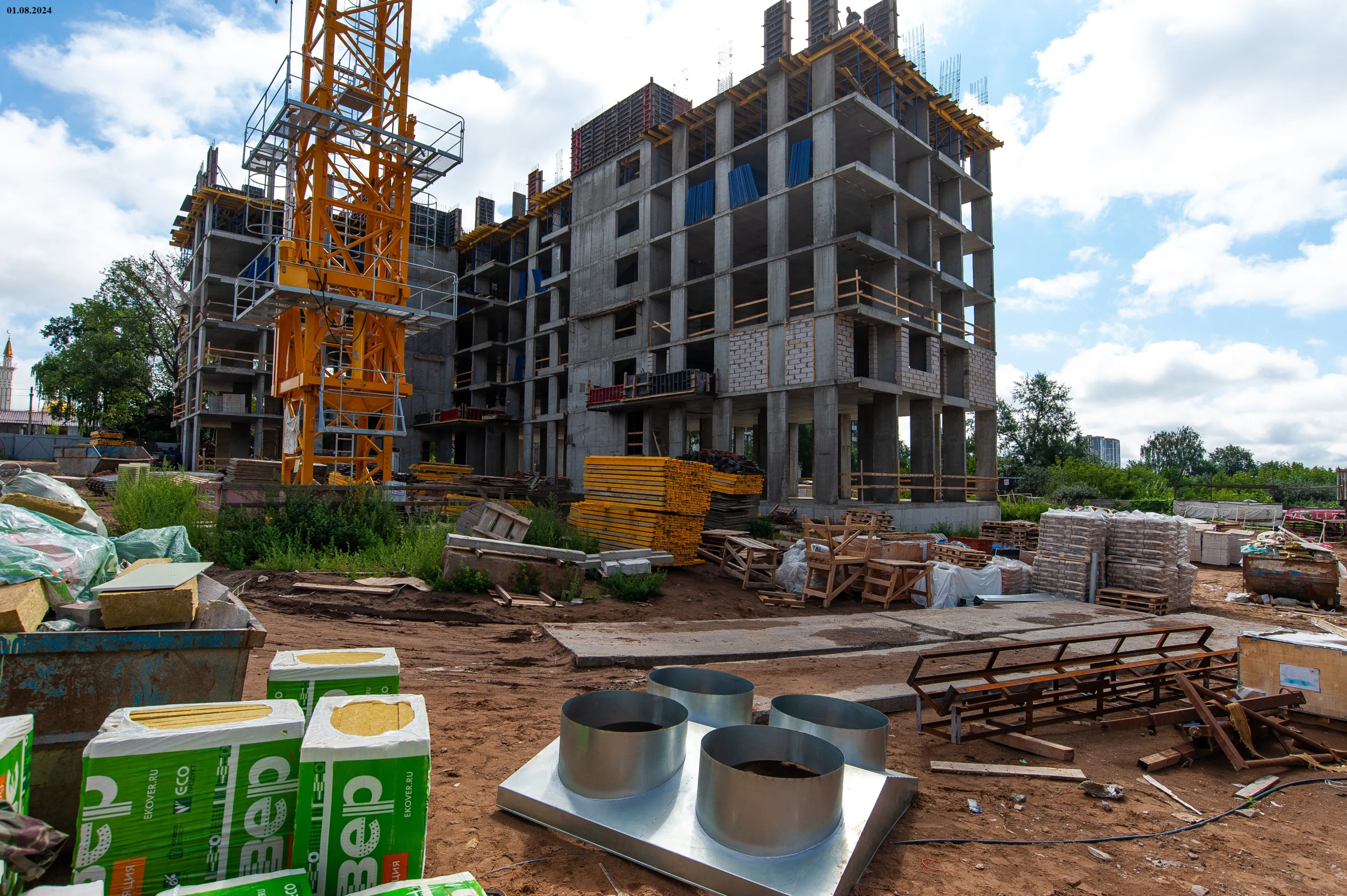 ЖК Квартал на Горького ход строительства