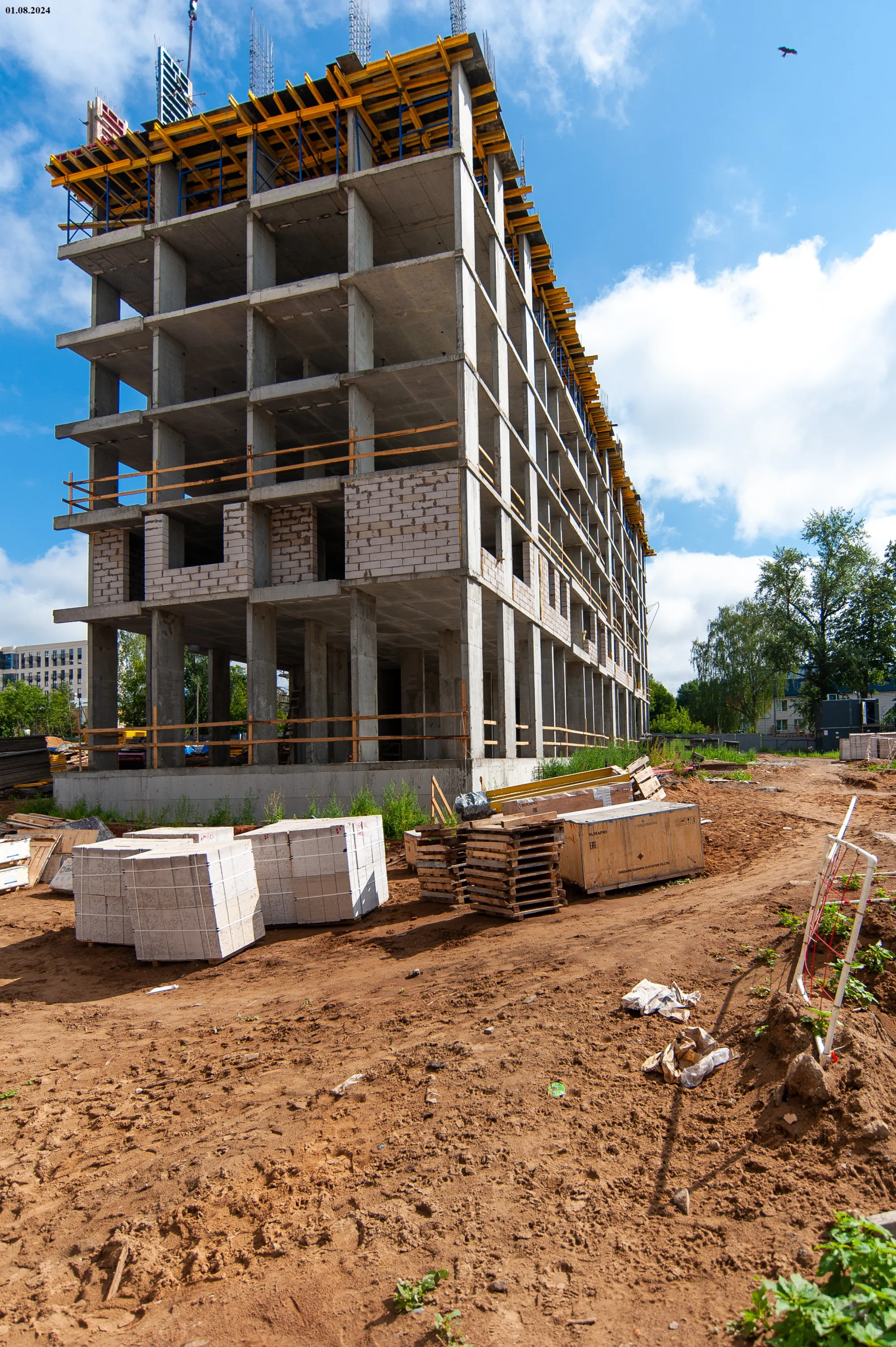 ЖК Квартал на Горького ход строительства