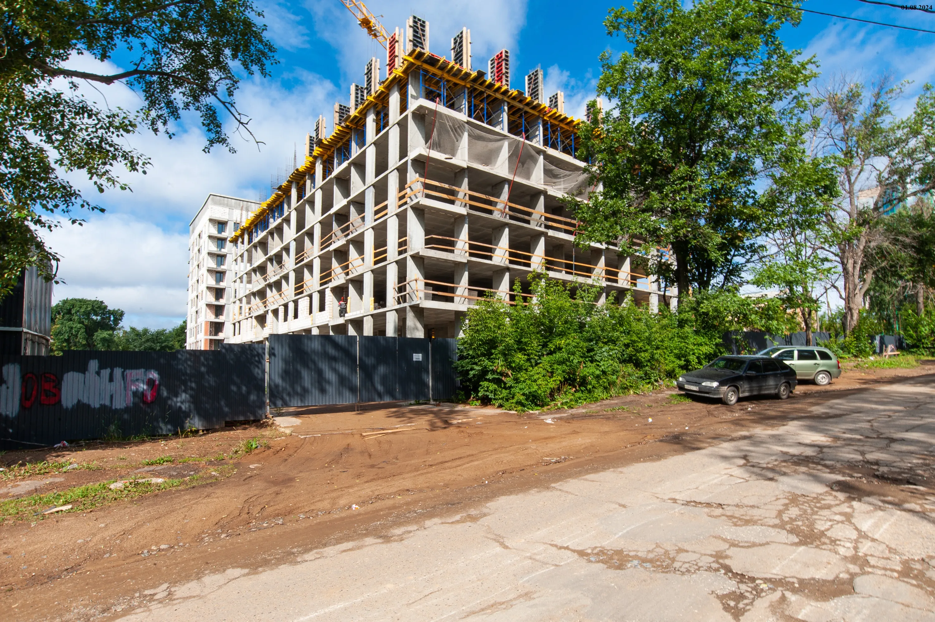 ЖК Квартал на Горького ход строительства