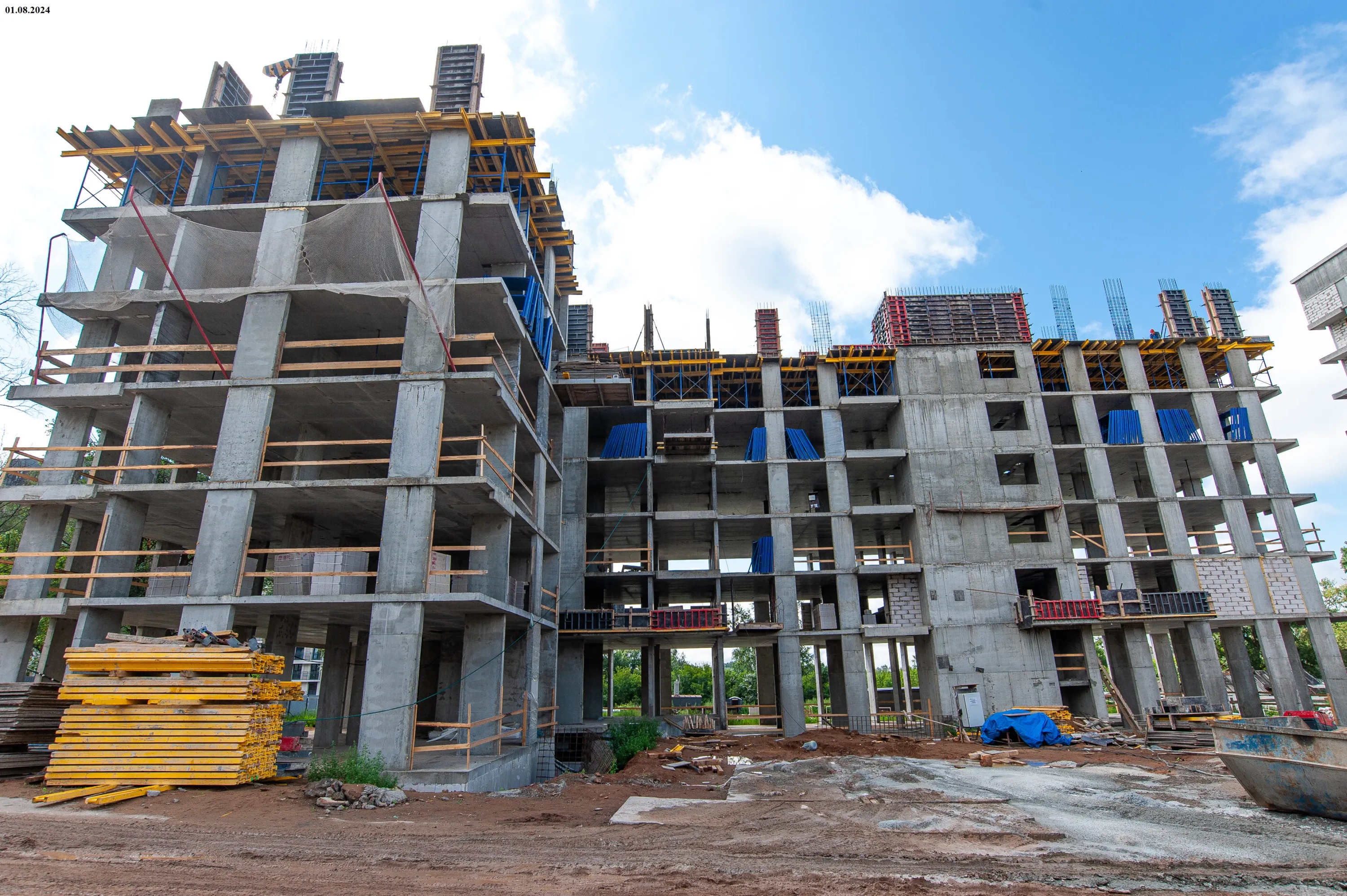 ЖК Квартал на Горького ход строительства