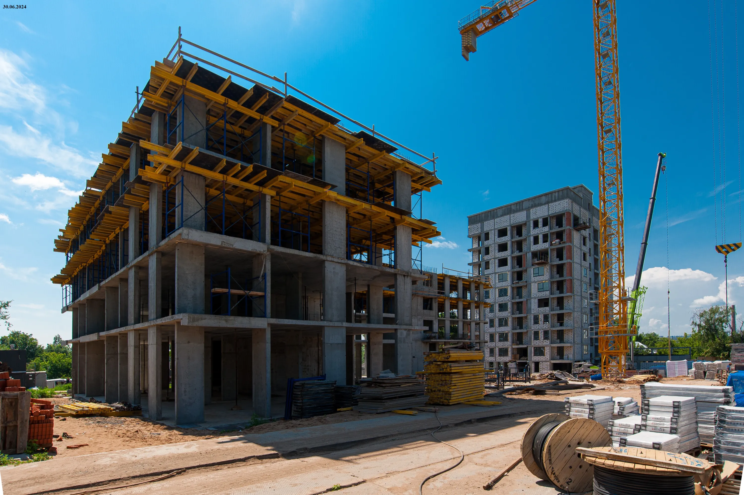 ЖК Квартал на Горького ход строительства