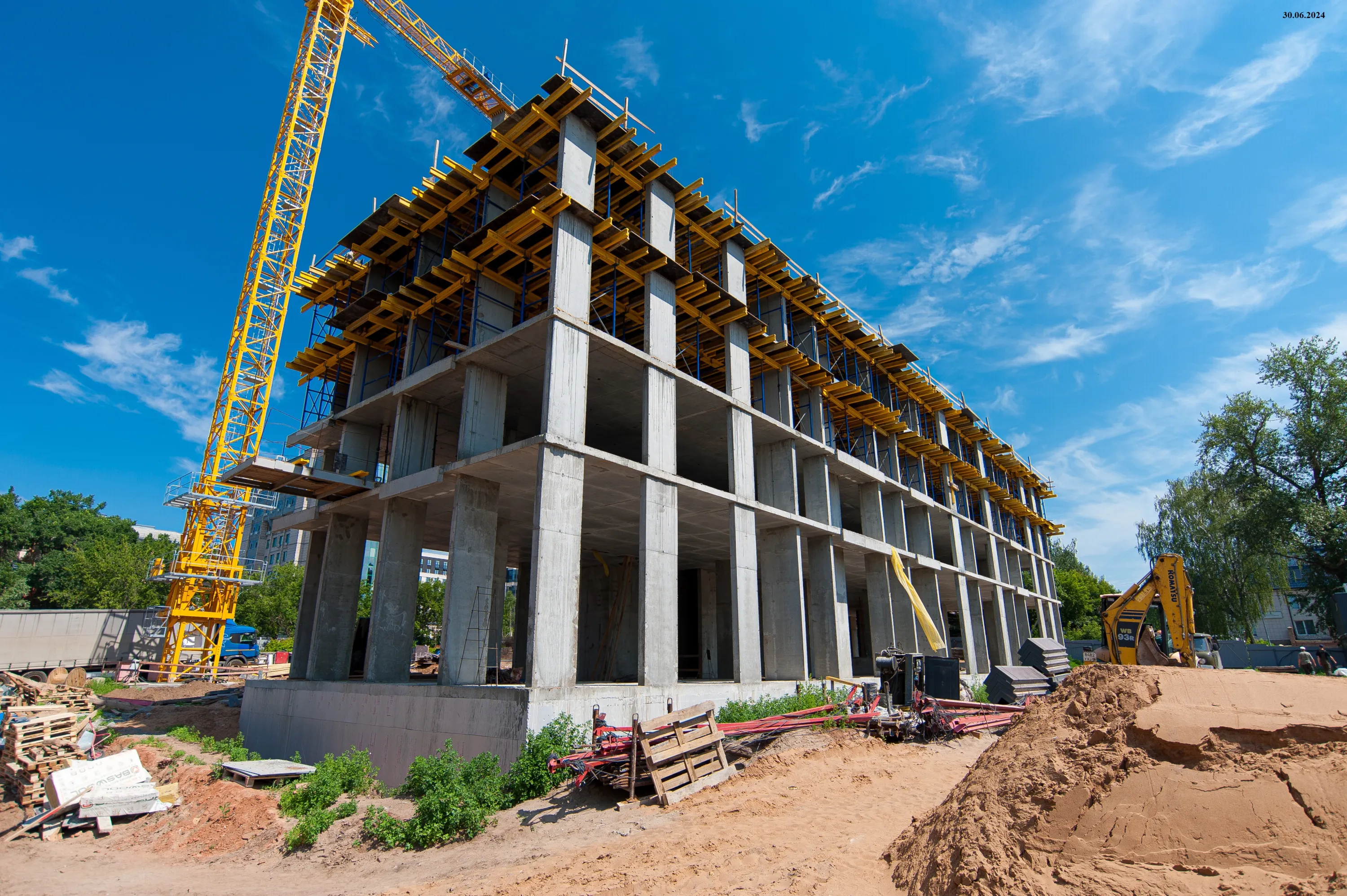 ЖК Квартал на Горького ход строительства