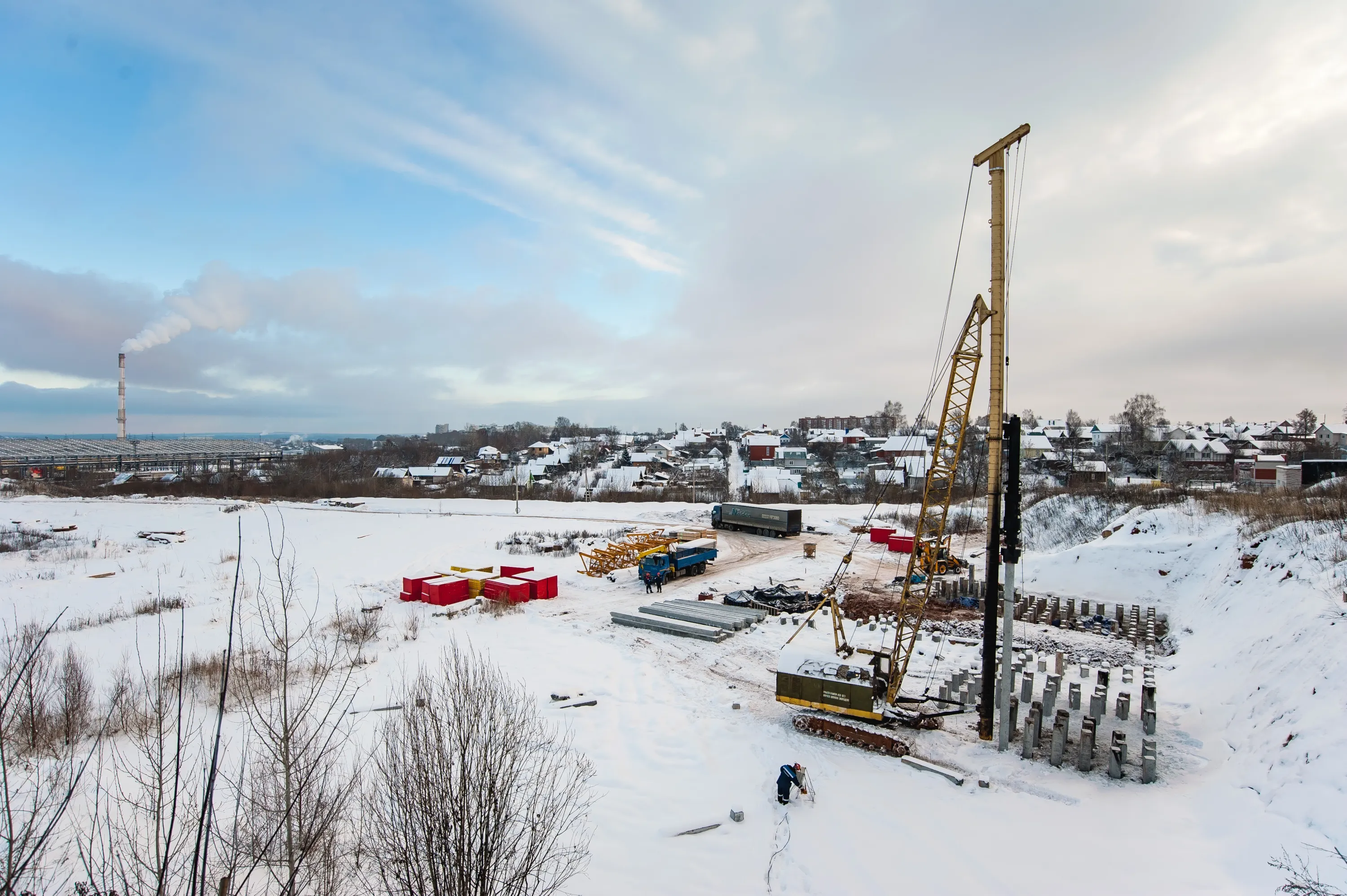 ЖК Речной парк ход строительства