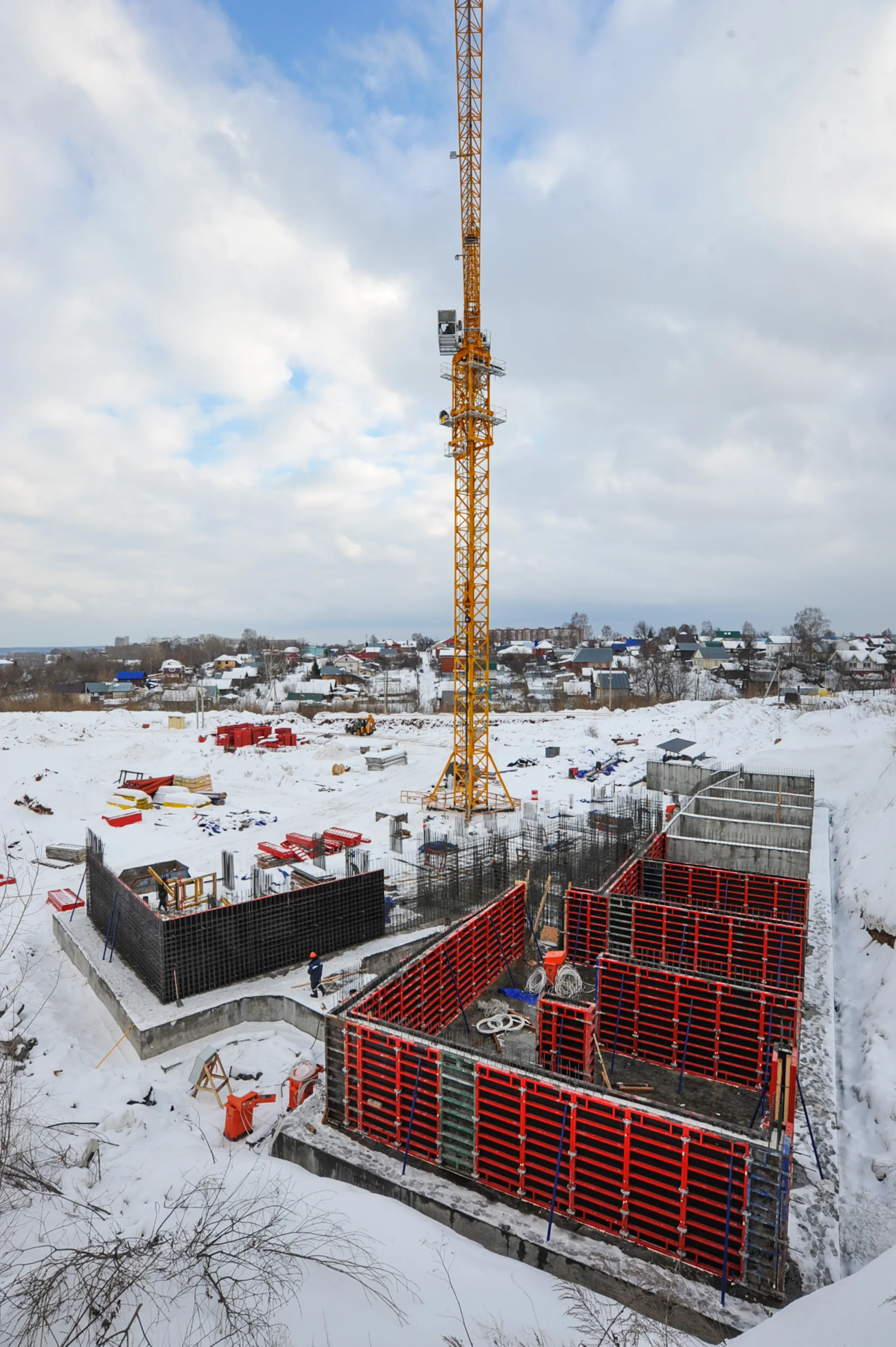 ЖК Речной парк ход строительства