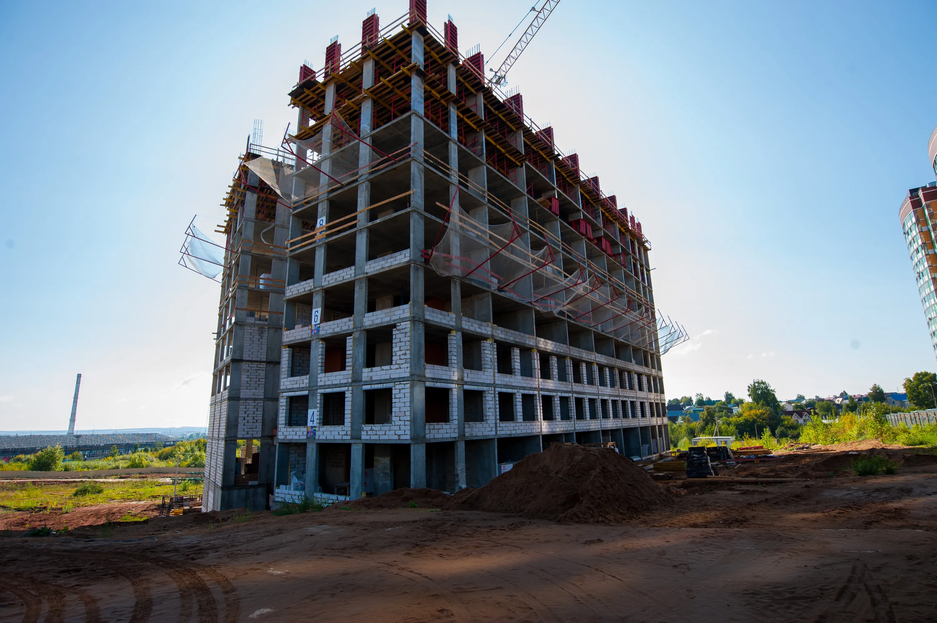 ЖК Речной парк ход строительства