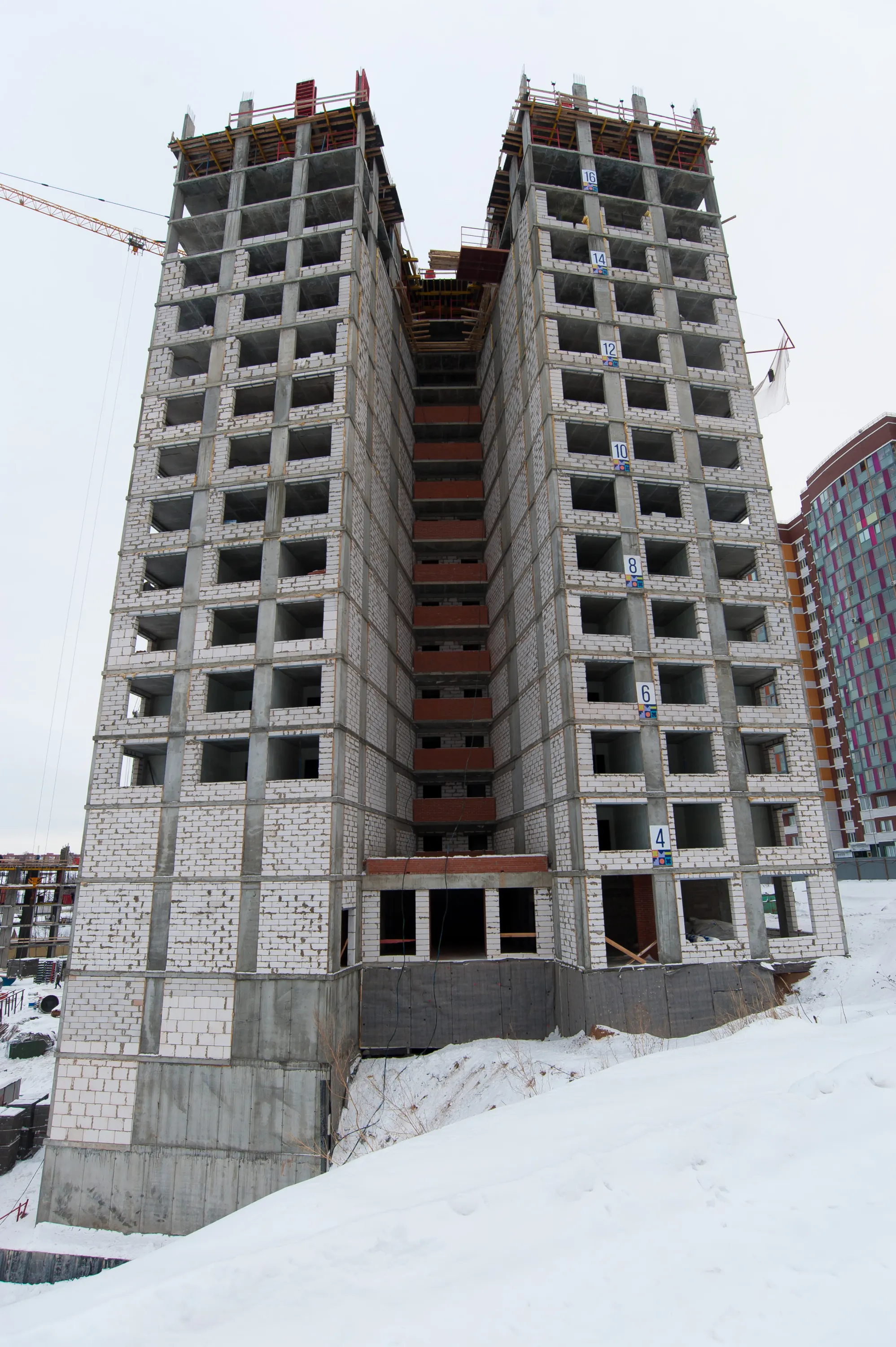 ЖК Речной парк ход строительства