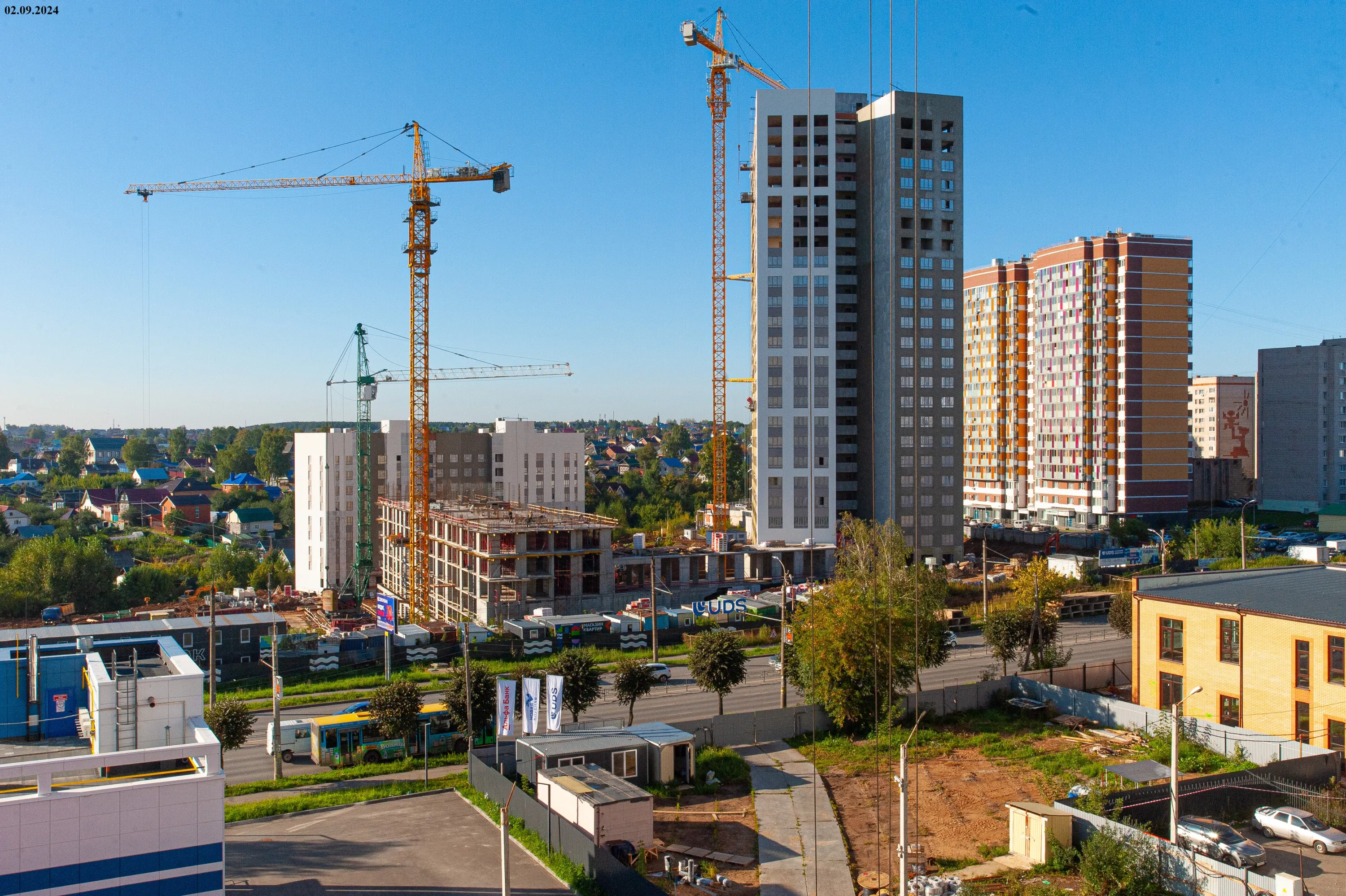 ЖК Речной парк ход строительства