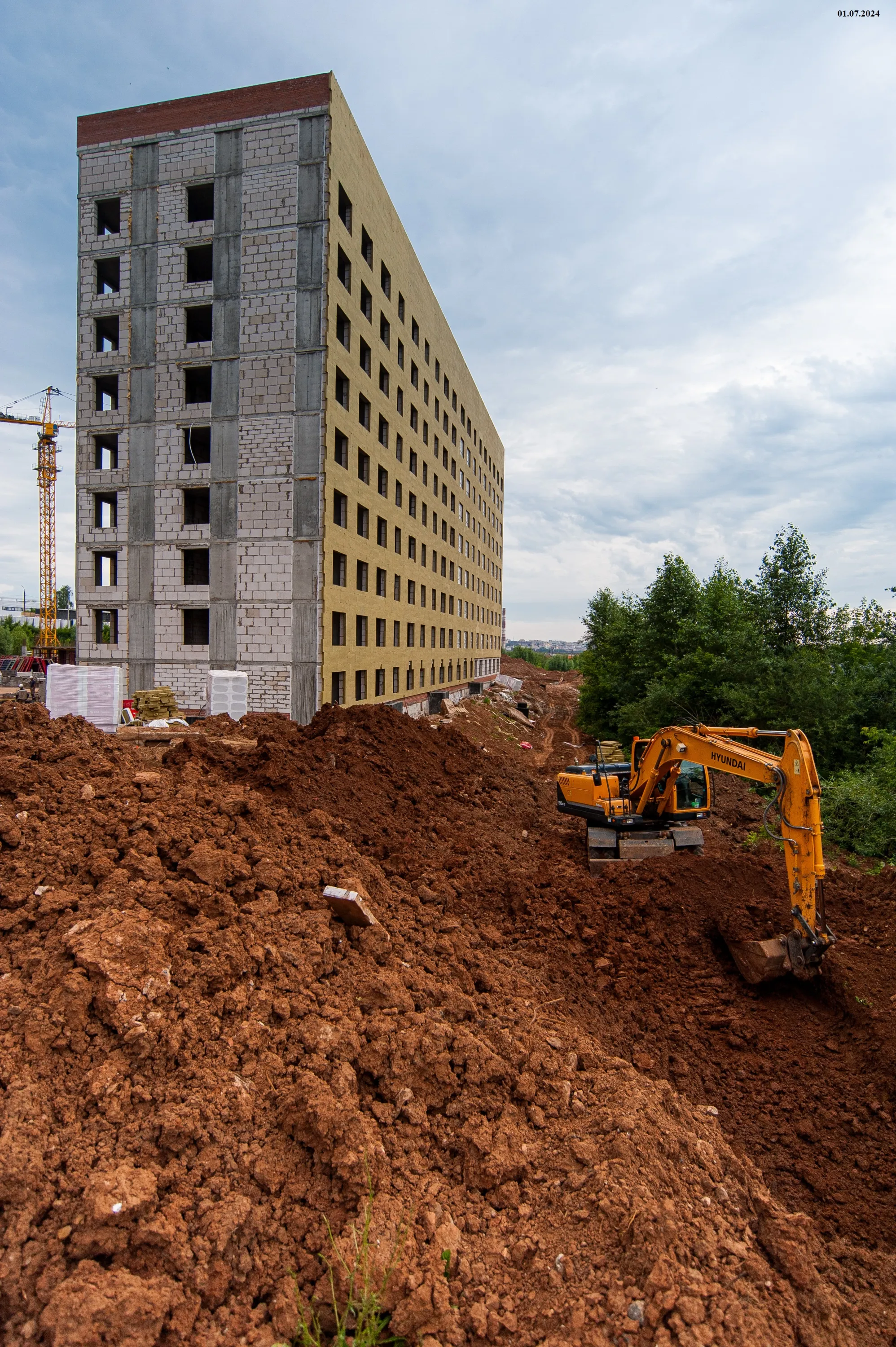 ЖК Речной парк ход строительства