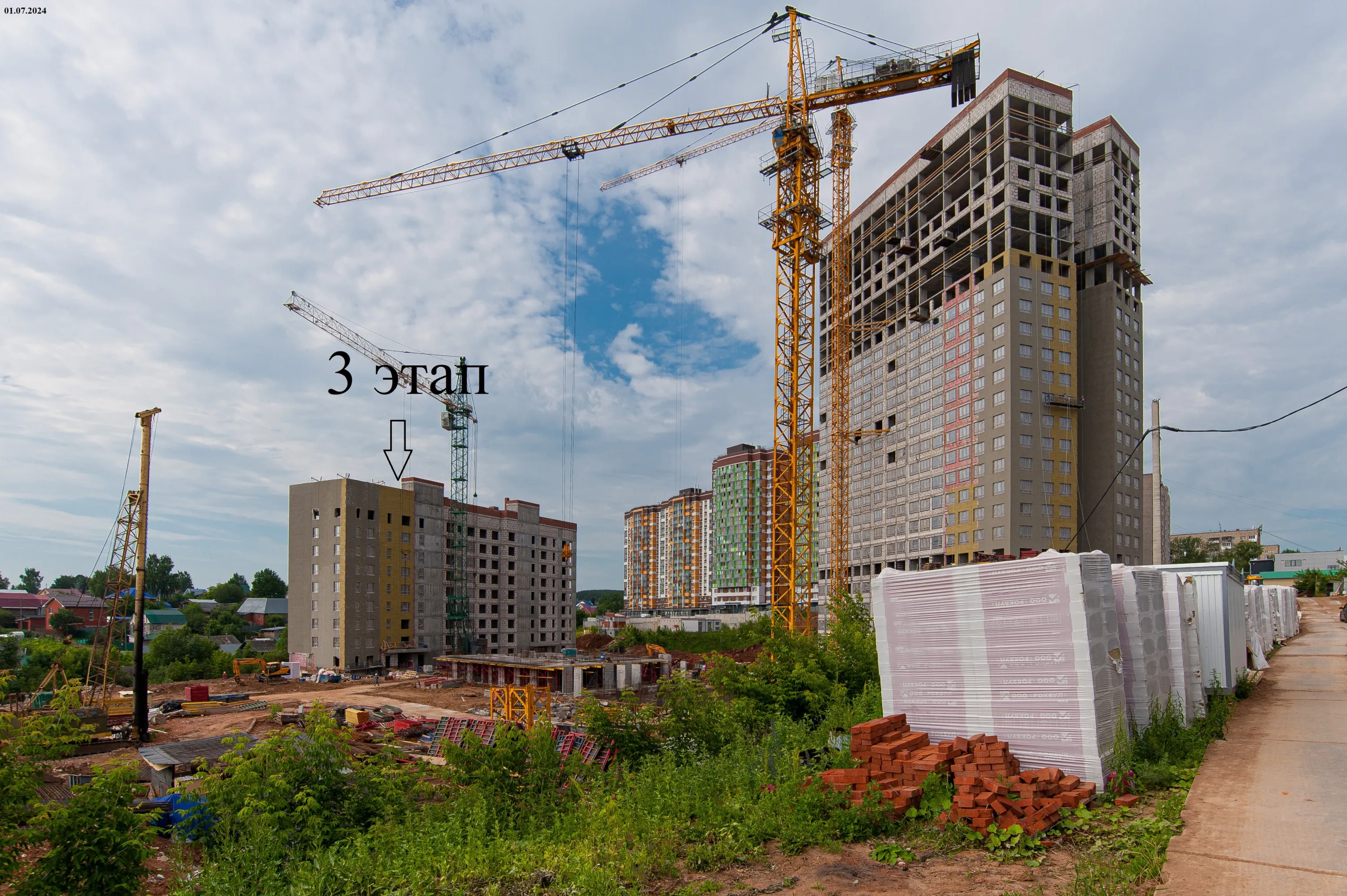 ЖК Речной парк ход строительства